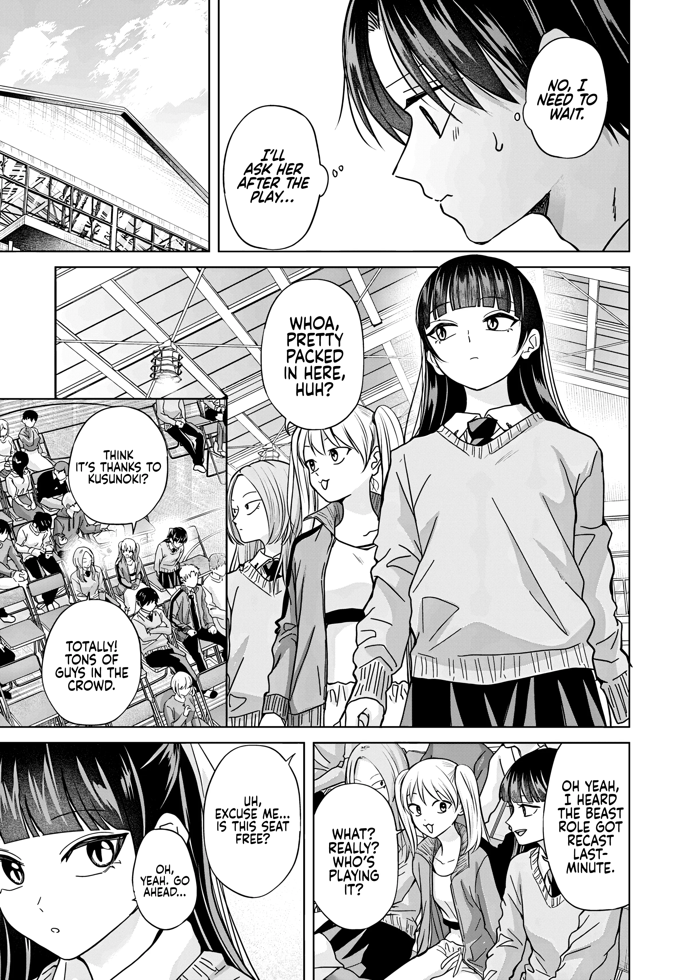 Kusunoki's Flunking Her High School Glow-Up - Chapter 40 - Page 21