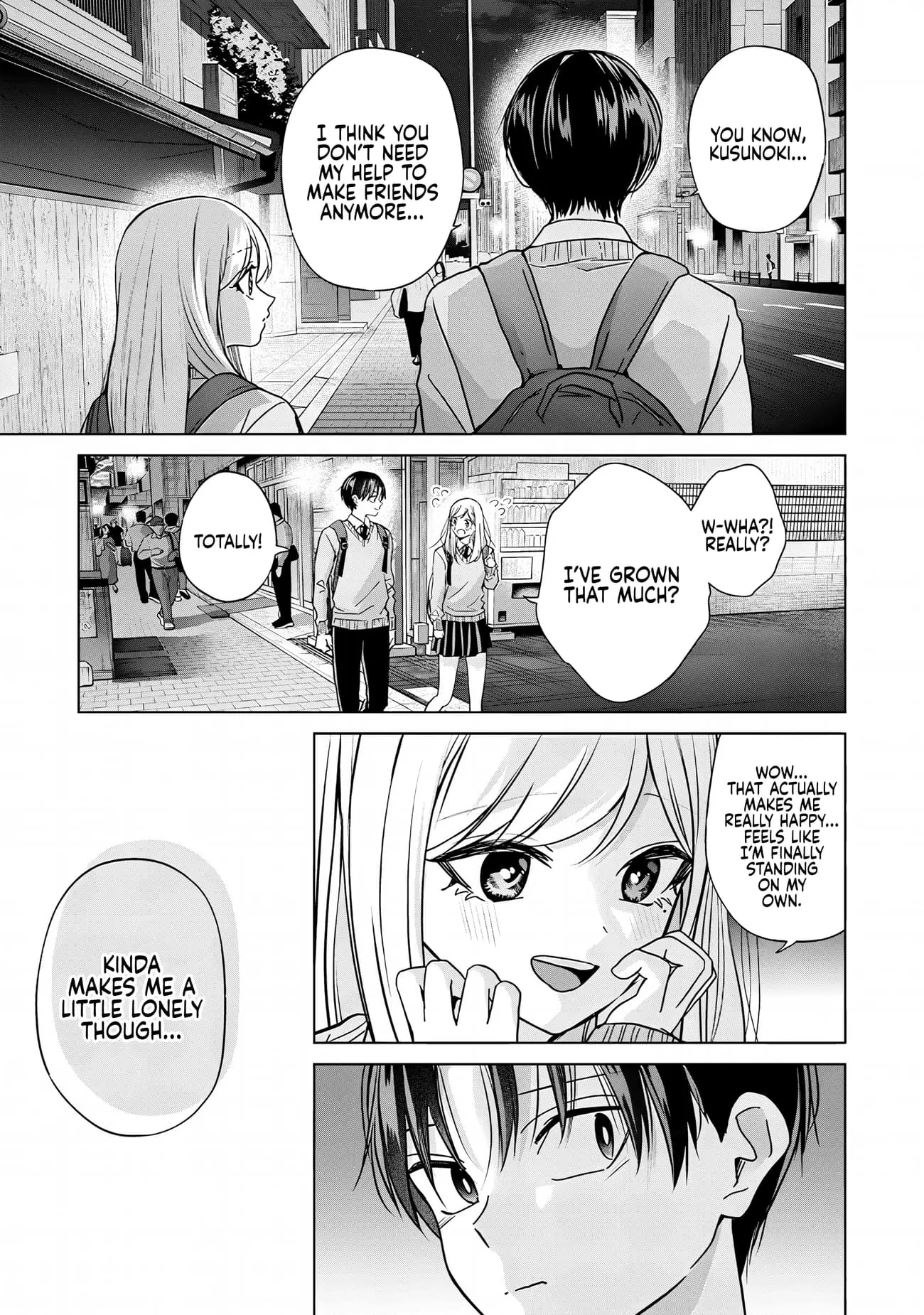 Kusunoki's Flunking Her High School Glow-Up - Chapter 41.2 - Page 7
