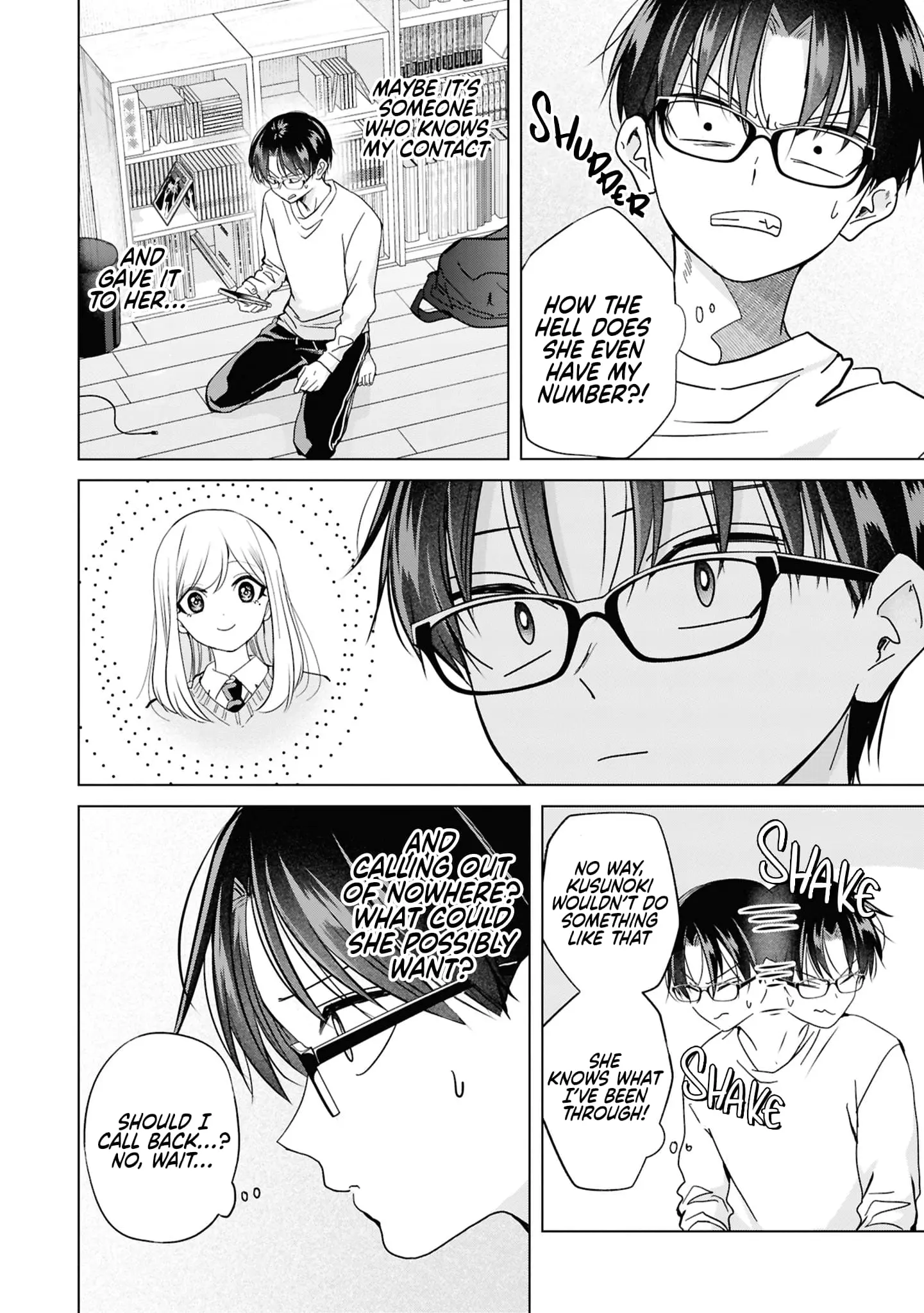 Kusunoki's Flunking Her High School Glow-Up - Chapter 42 - Page 4