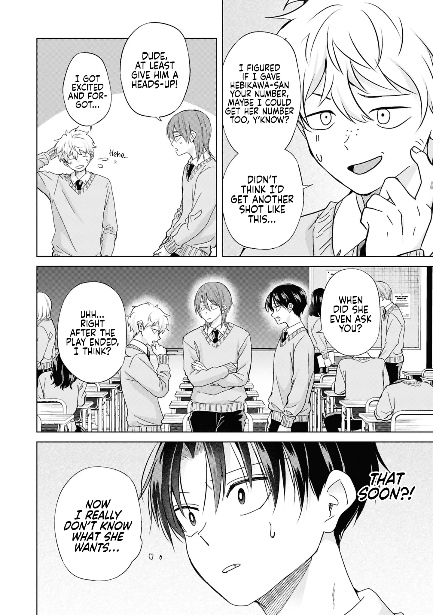 Kusunoki's Flunking Her High School Glow-Up - Chapter 42 - Page 6