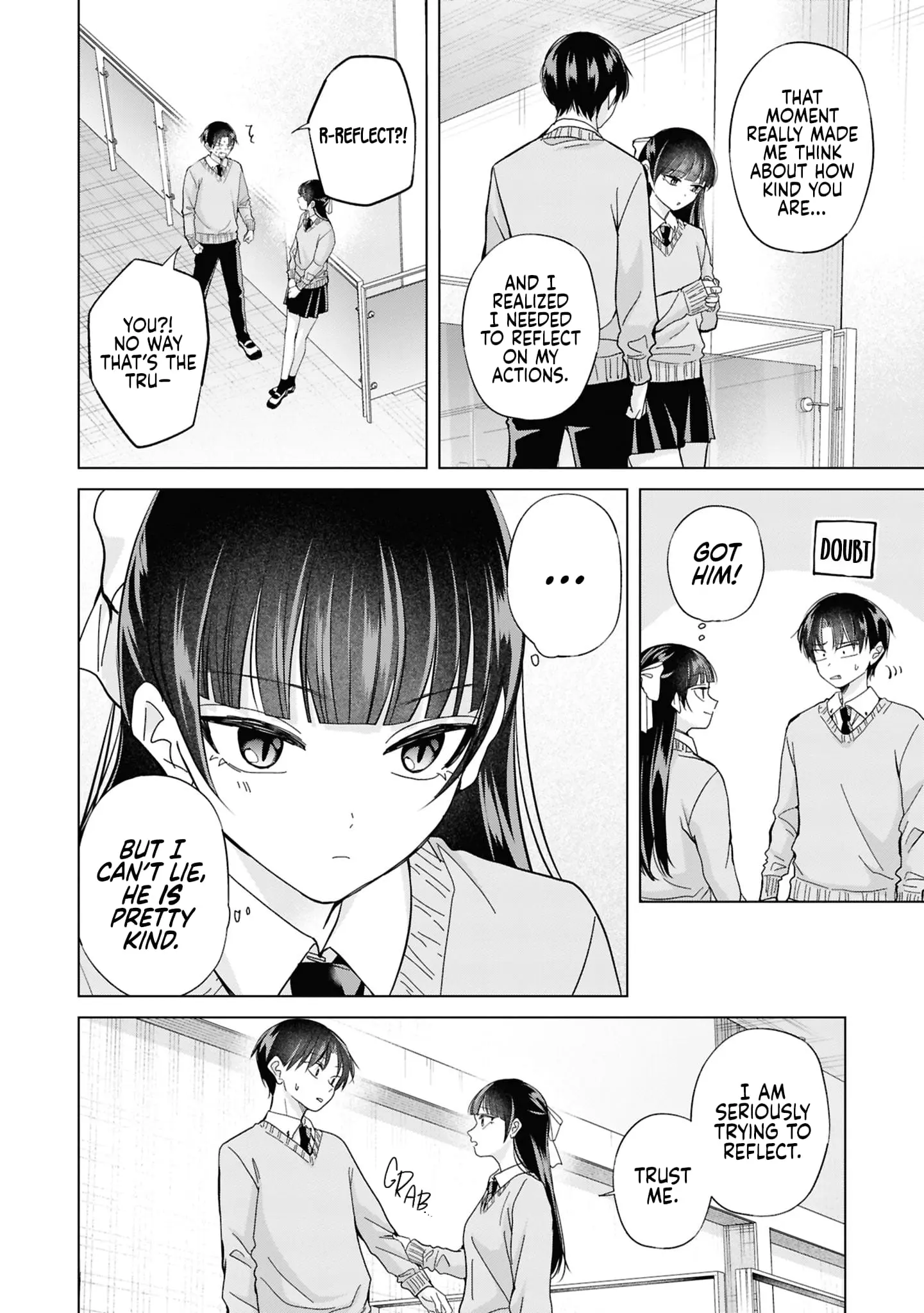 Kusunoki's Flunking Her High School Glow-Up - Chapter 42 - Page 14