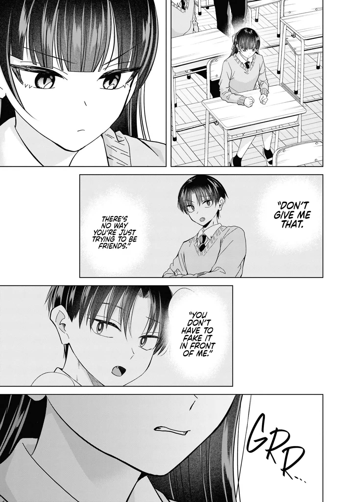 Kusunoki's Flunking Her High School Glow-Up - Chapter 42 - Page 23