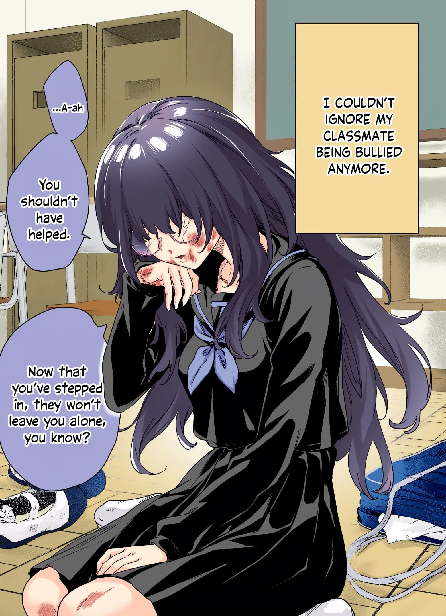 I Thought She Was a Yandere, but Apparently She's Even Worse (Colored) - Chapter 1 - Page 1