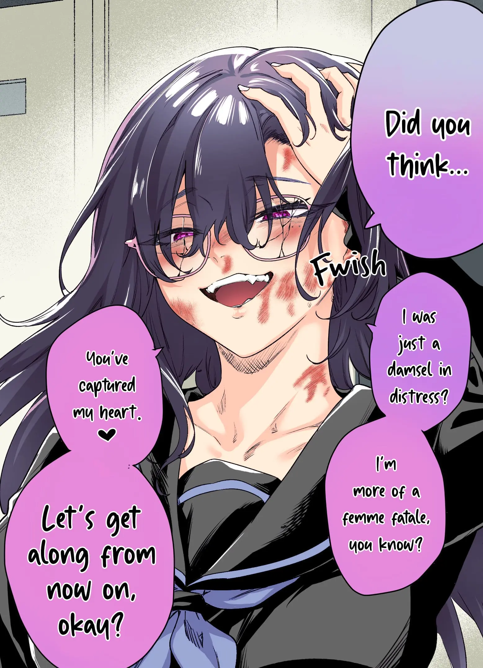 I Thought She Was a Yandere, but Apparently She's Even Worse (Colored) - Chapter 1 - Page 2