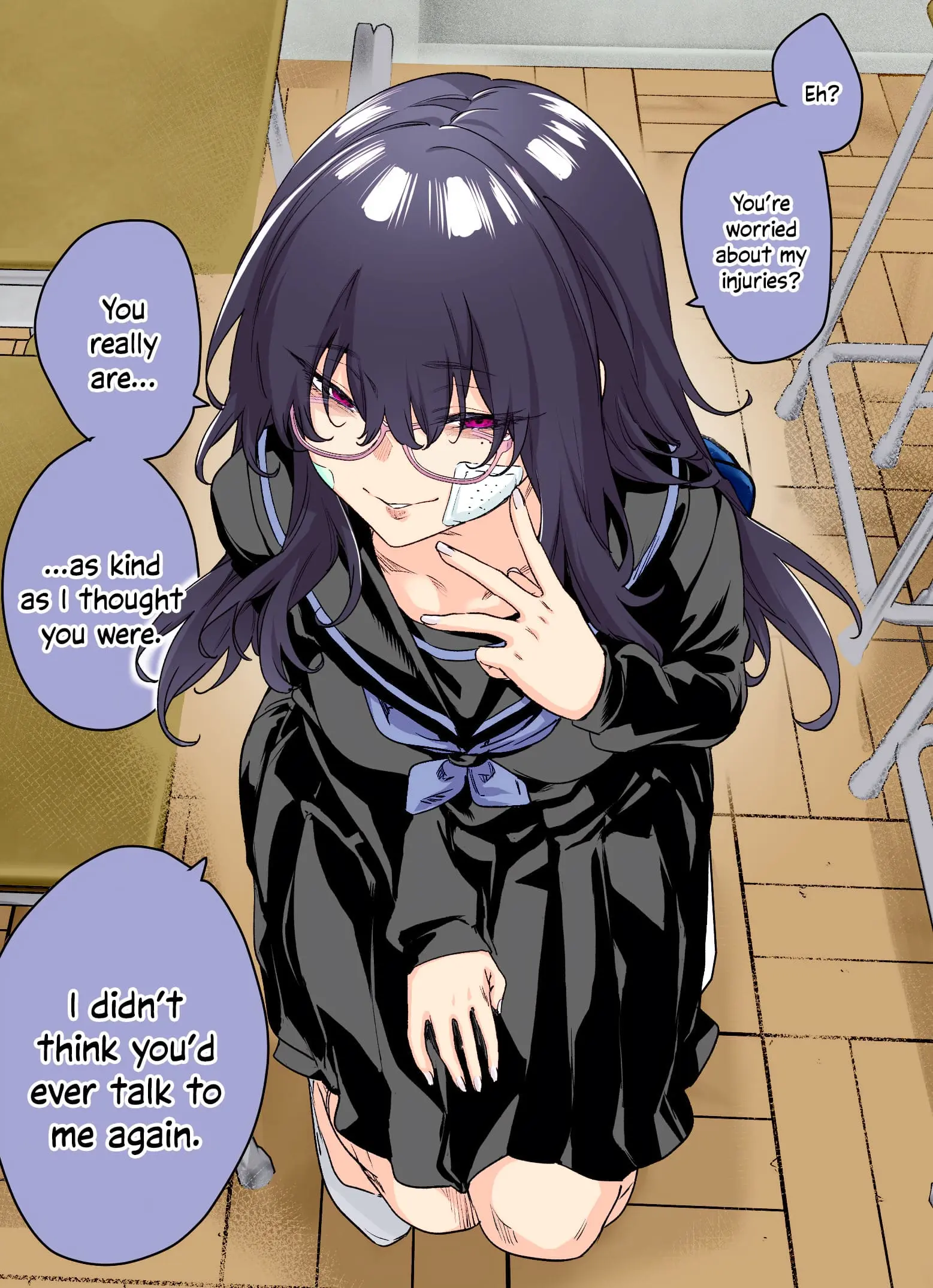 I Thought She Was a Yandere, but Apparently She's Even Worse (Colored) - Chapter 2 - Page 1
