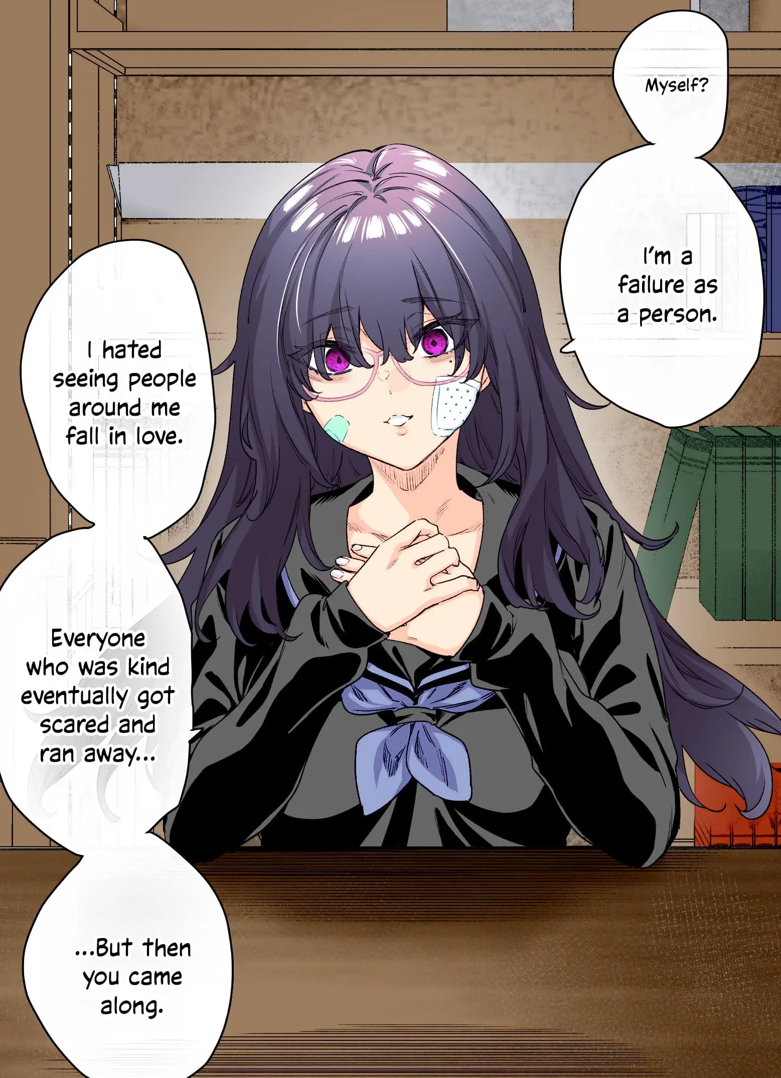 I Thought She Was a Yandere, but Apparently She's Even Worse (Colored) - Chapter 4 - Page 1