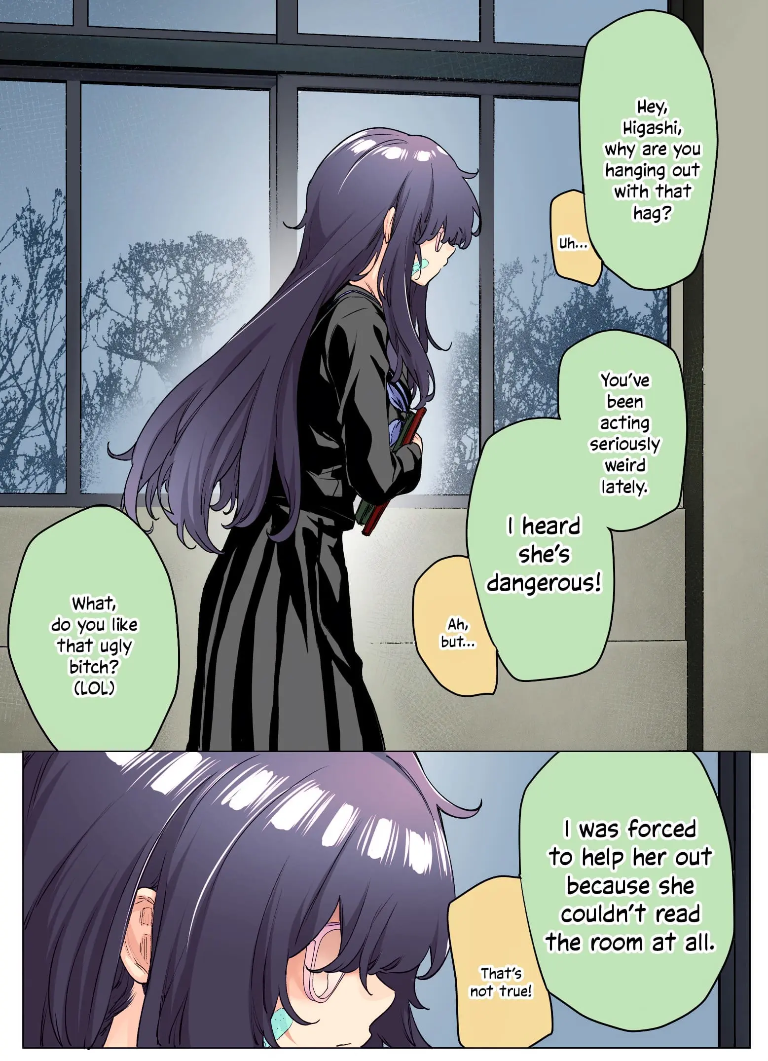 I Thought She Was a Yandere, but Apparently She's Even Worse (Colored) - Chapter 5 - Page 1