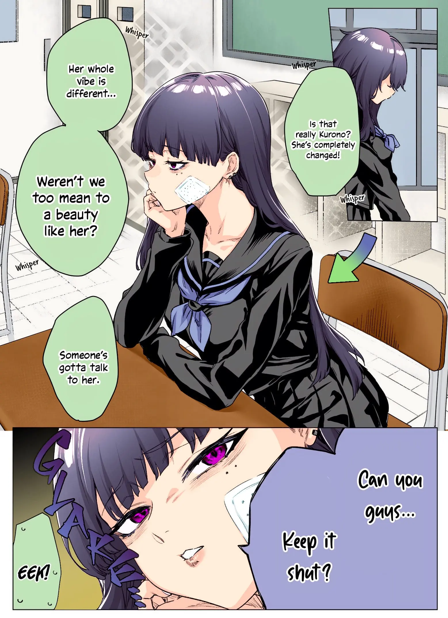 I Thought She Was a Yandere, but Apparently She's Even Worse (Colored) - Chapter 6 - Page 1