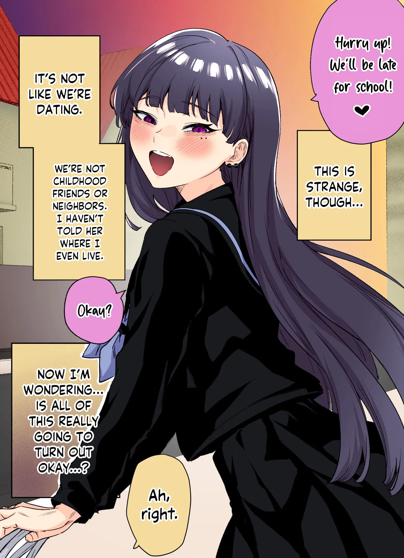 I Thought She Was a Yandere, but Apparently She's Even Worse (Colored) - Chapter 8 - Page 2
