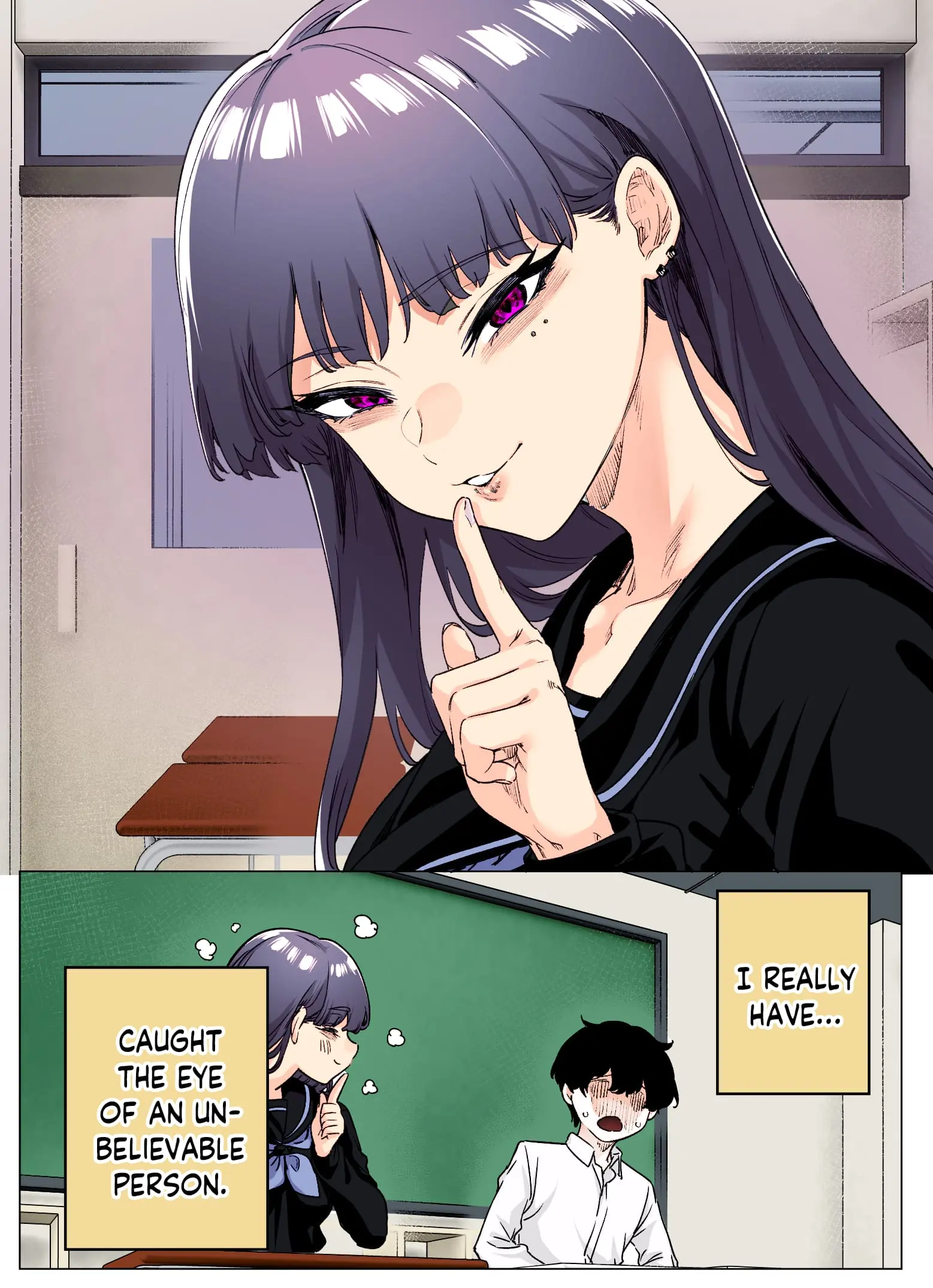 I Thought She Was a Yandere, but Apparently She's Even Worse (Colored) - Chapter 10 - Page 2