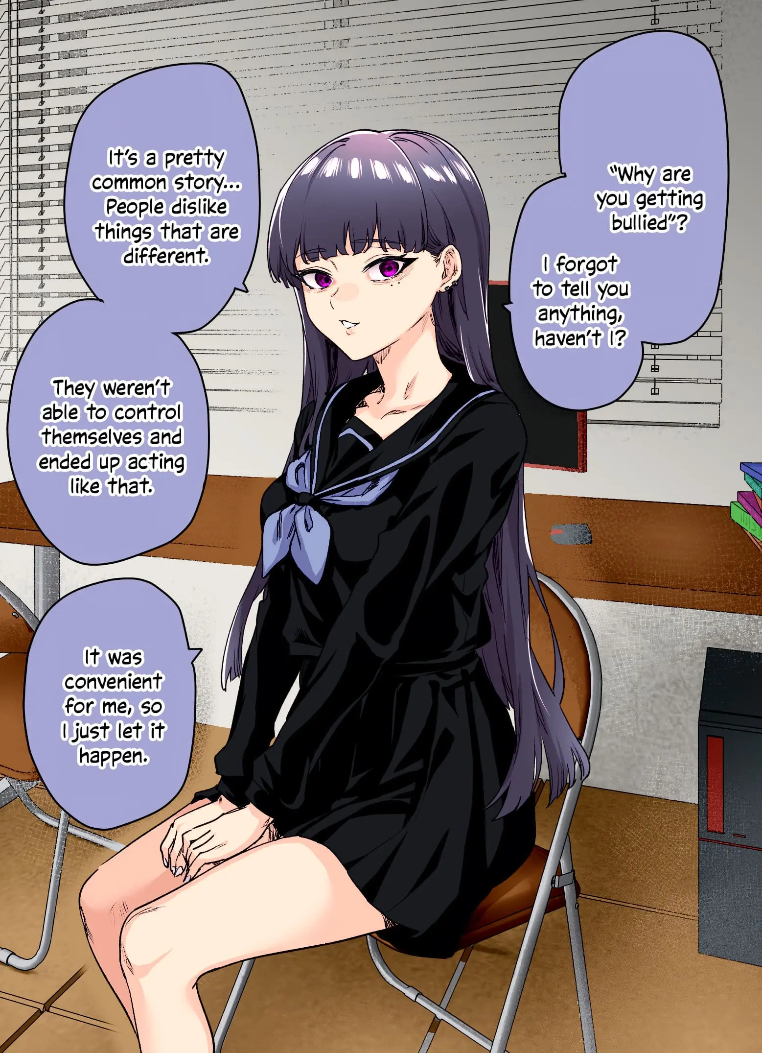 I Thought She Was a Yandere, but Apparently She's Even Worse (Colored) - Chapter 11 - Page 1