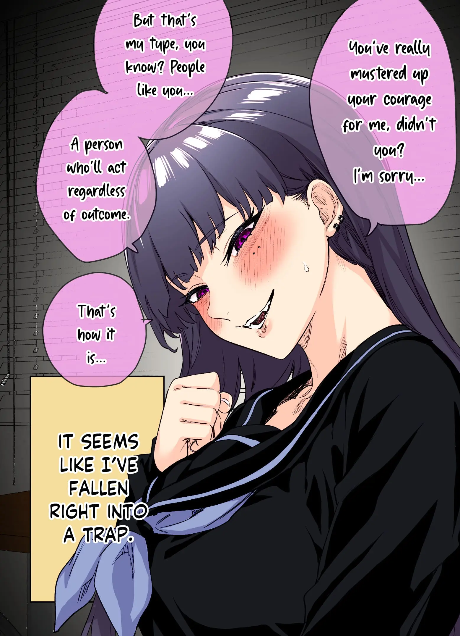 I Thought She Was a Yandere, but Apparently She's Even Worse (Colored) - Chapter 11 - Page 2