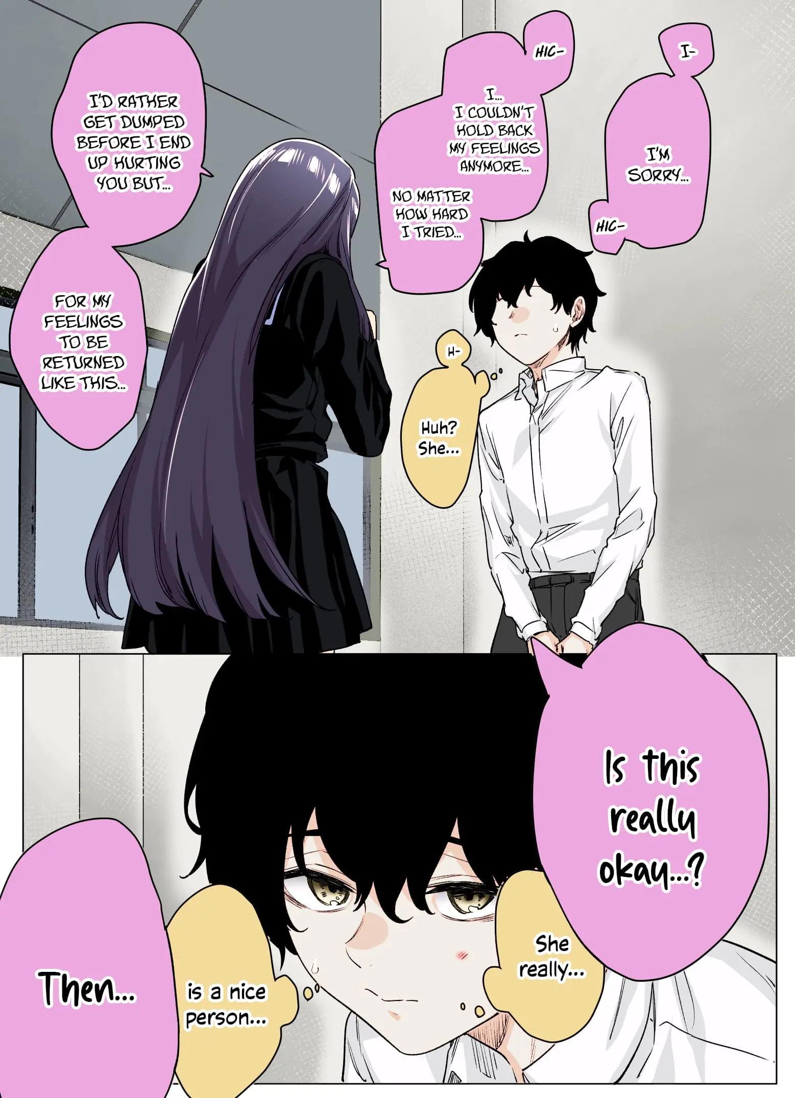 I Thought She Was a Yandere, but Apparently She's Even Worse (Colored) - Chapter 12 - Page 3