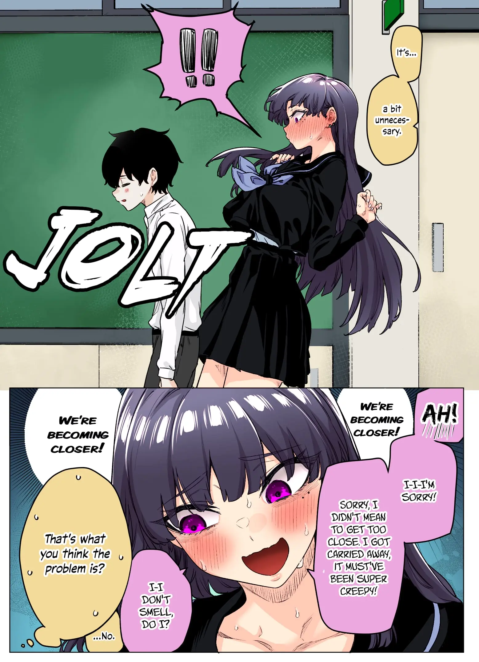 I Thought She Was a Yandere, but Apparently She's Even Worse (Colored) - Chapter 14 - Page 2