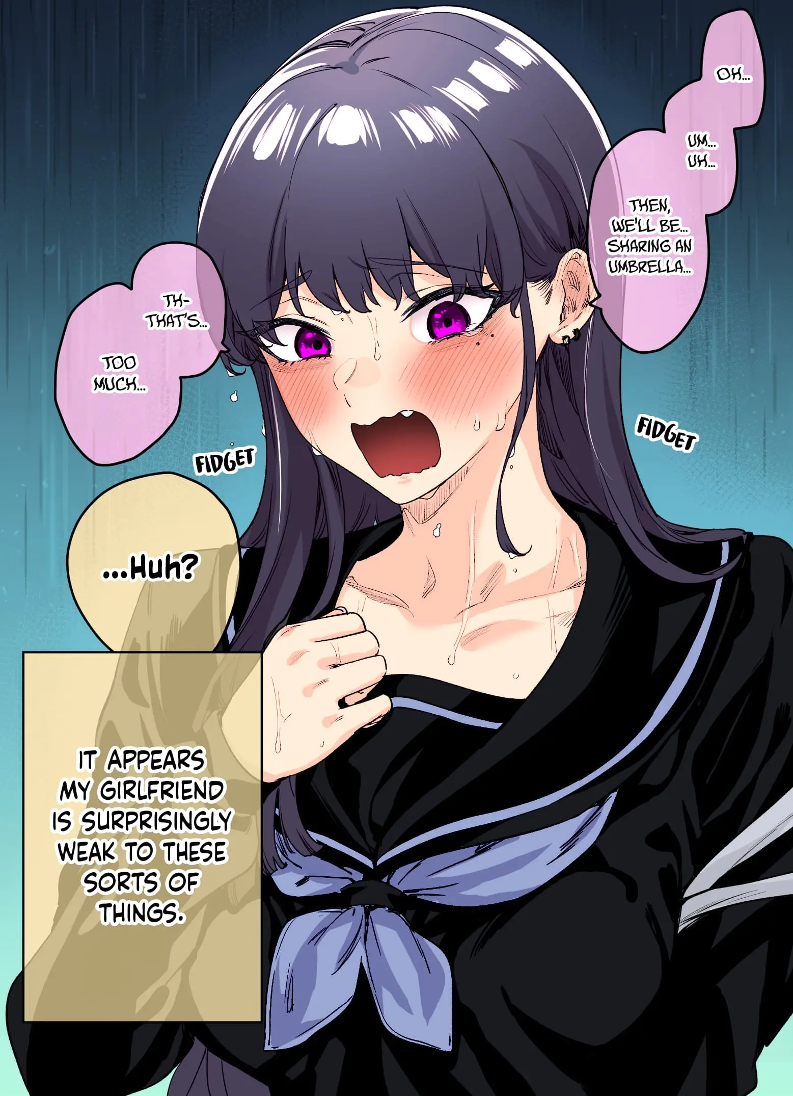 I Thought She Was a Yandere, but Apparently She's Even Worse (Colored) - Chapter 15 - Page 2
