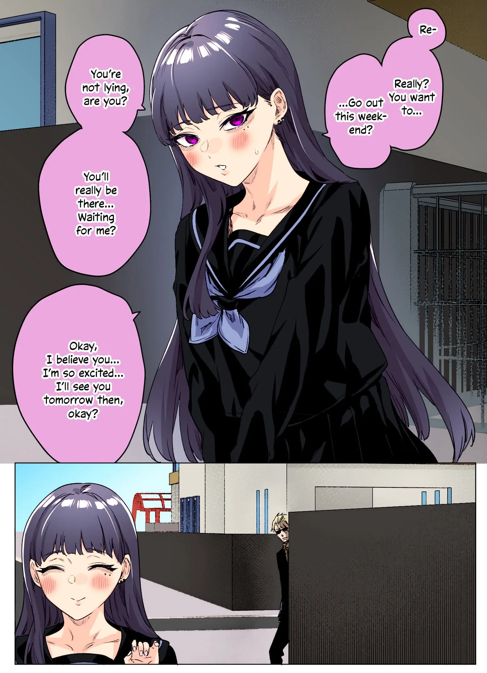 I Thought She Was a Yandere, but Apparently She's Even Worse (Colored) - Chapter 16 - Page 1