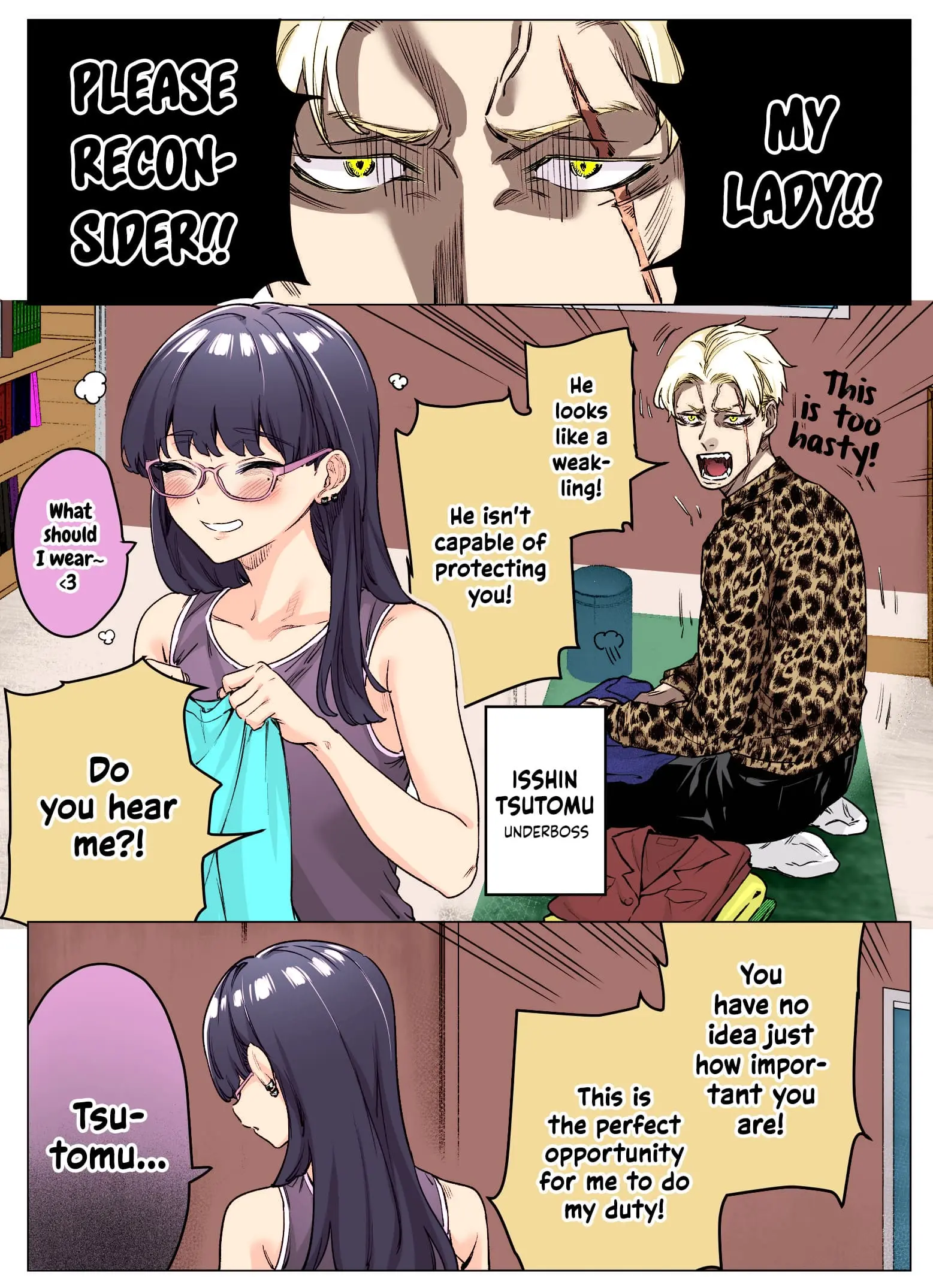 I Thought She Was a Yandere, but Apparently She's Even Worse (Colored) - Chapter 17 - Page 1