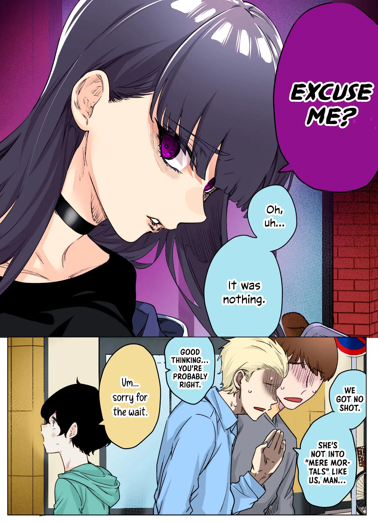 I Thought She Was a Yandere, but Apparently She's Even Worse (Colored) - Chapter 18 - Page 2