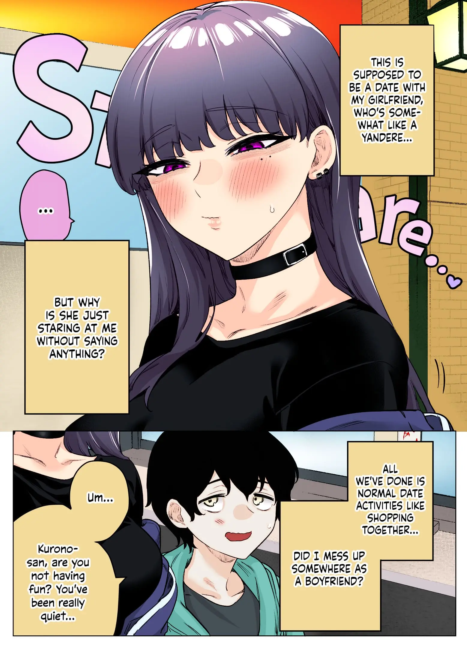 I Thought She Was a Yandere, but Apparently She's Even Worse (Colored) - Chapter 19 - Page 1