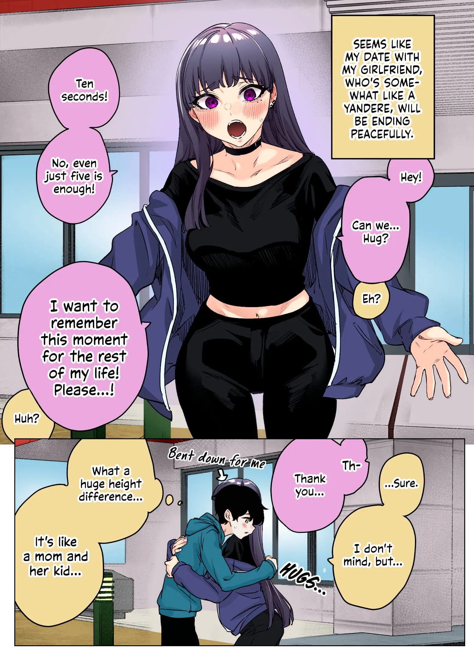 I Thought She Was a Yandere, but Apparently She's Even Worse (Colored) - Chapter 20 - Page 1