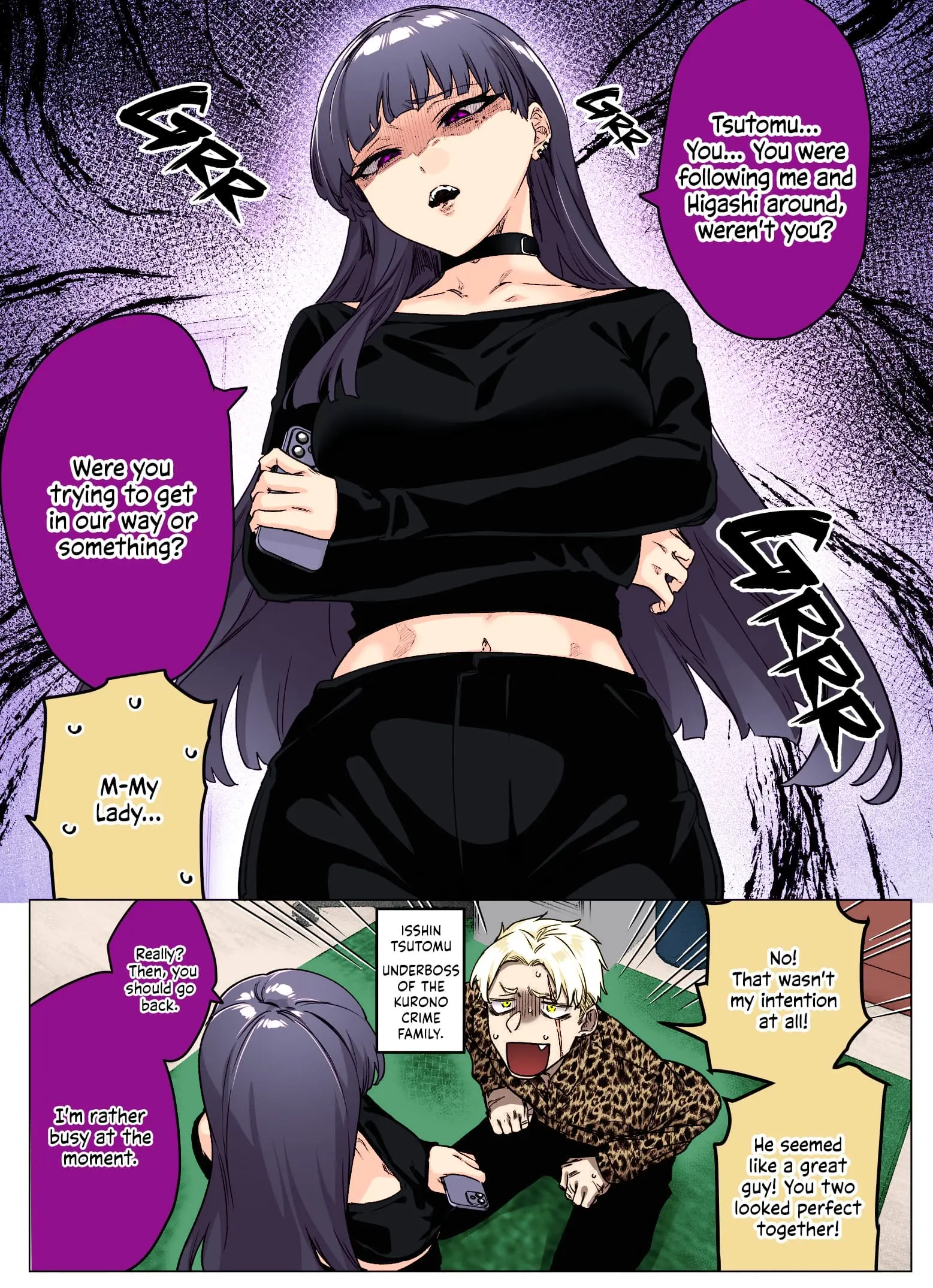 I Thought She Was a Yandere, but Apparently She's Even Worse (Colored) - Chapter 21 - Page 1