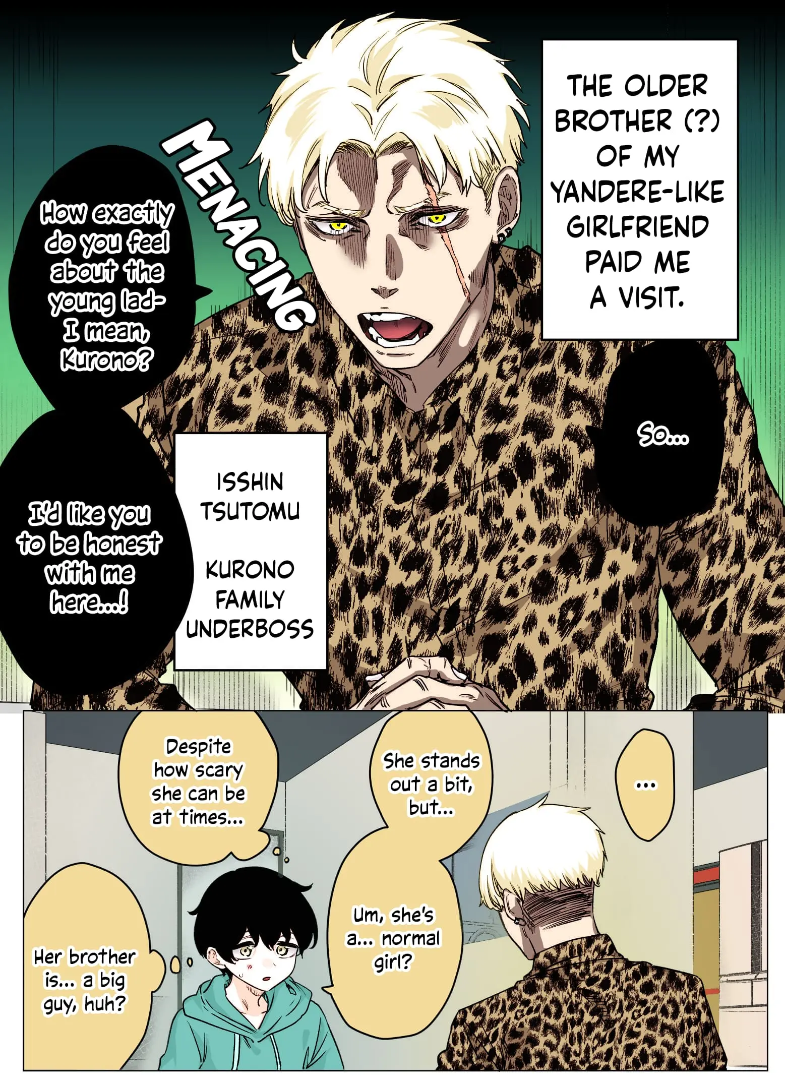 I Thought She Was a Yandere, but Apparently She's Even Worse (Colored) - Chapter 22 - Page 1