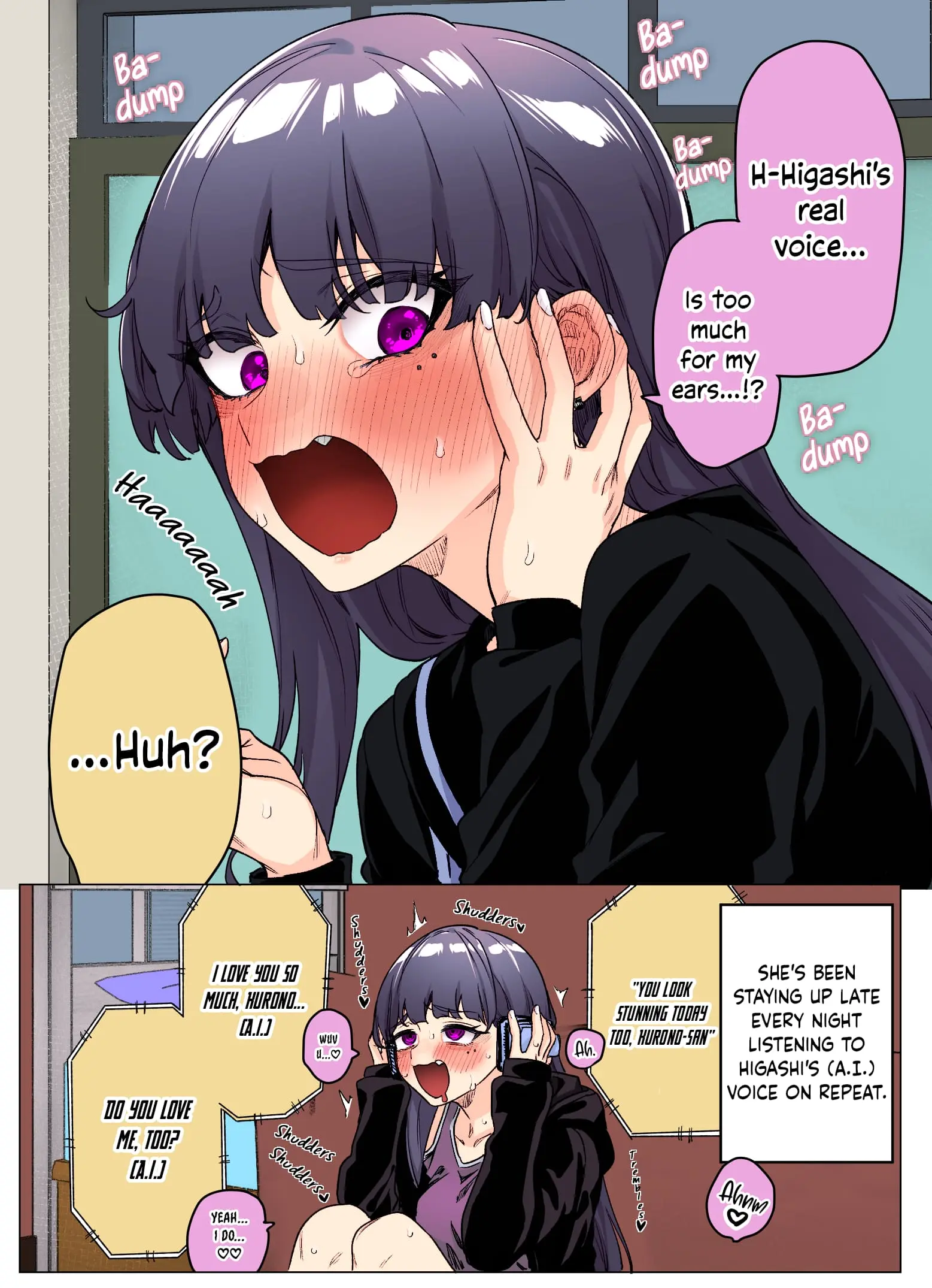 I Thought She Was a Yandere, but Apparently She's Even Worse (Colored) - Chapter 23 - Page 2