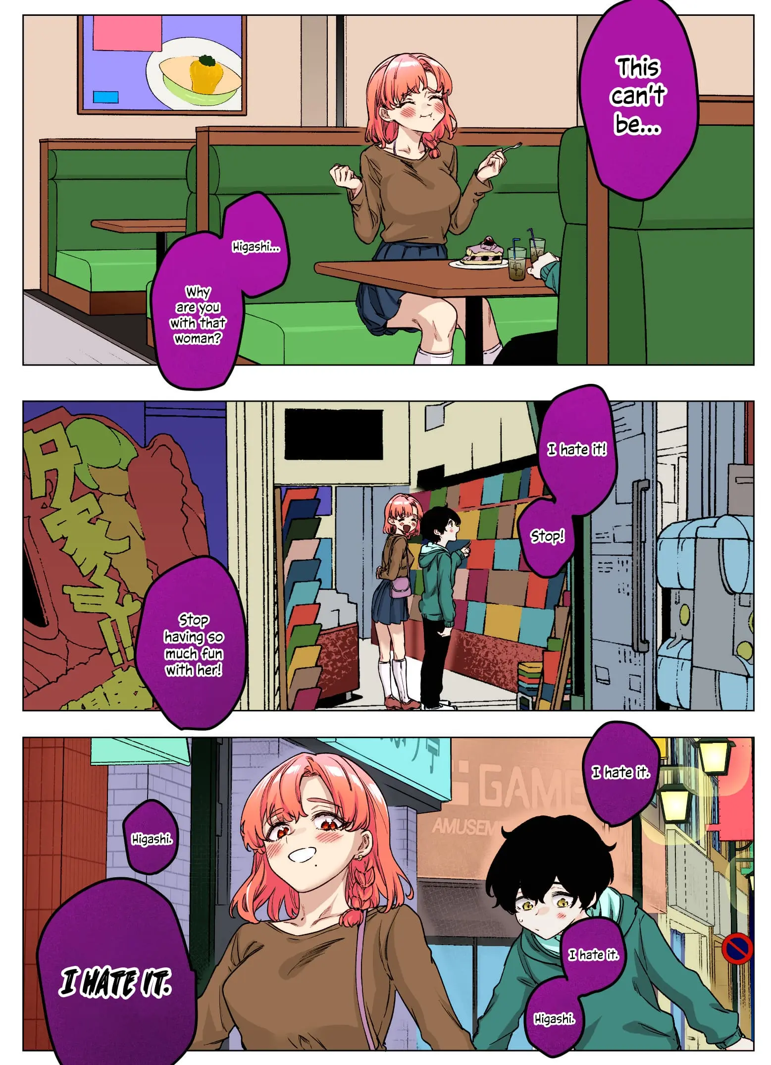 I Thought She Was a Yandere, but Apparently She's Even Worse (Colored) - Chapter 25 - Page 1