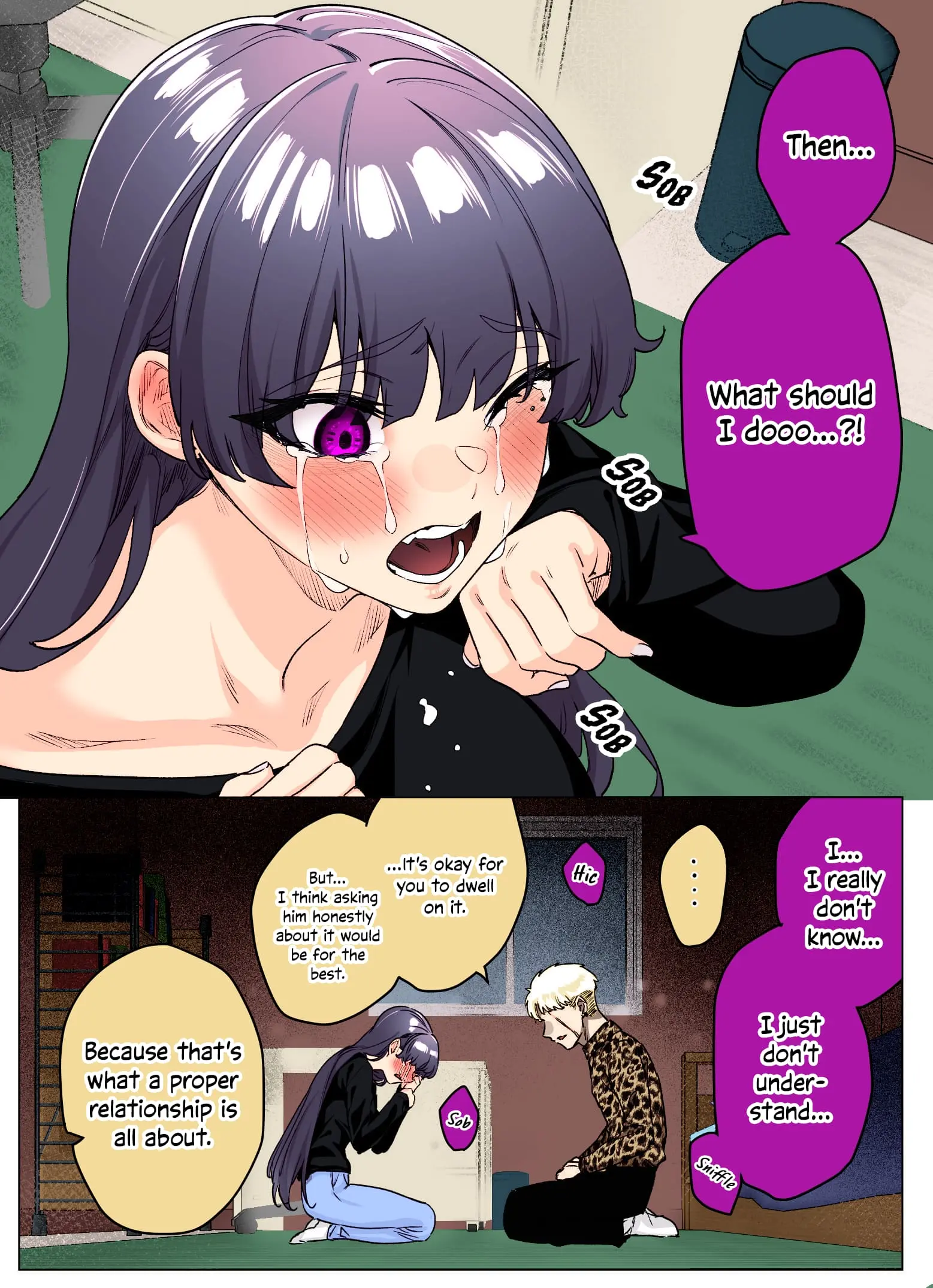 I Thought She Was a Yandere, but Apparently She's Even Worse (Colored) - Chapter 26 - Page 2