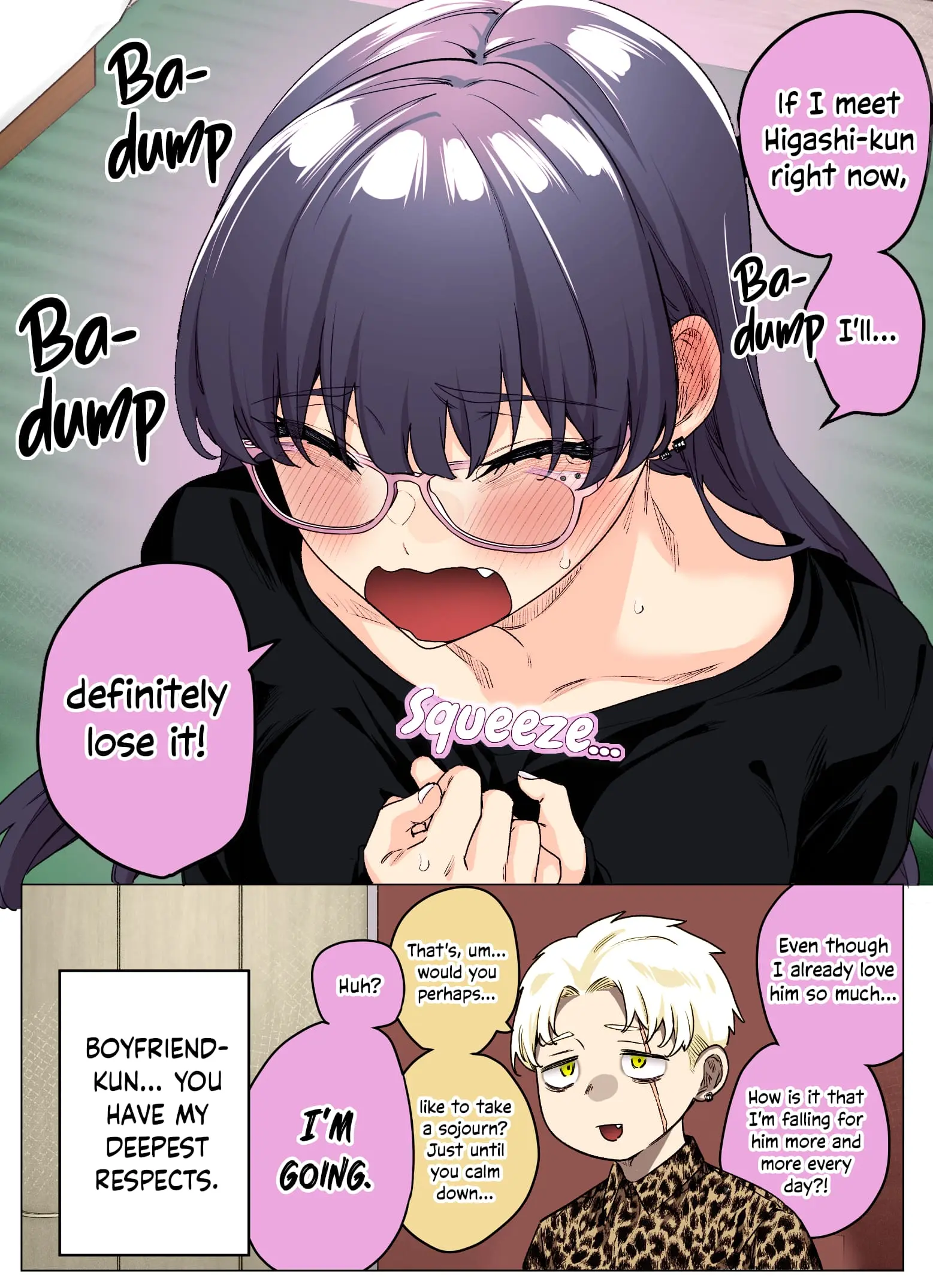 I Thought She Was a Yandere, but Apparently She's Even Worse (Colored) - Chapter 28 - Page 2