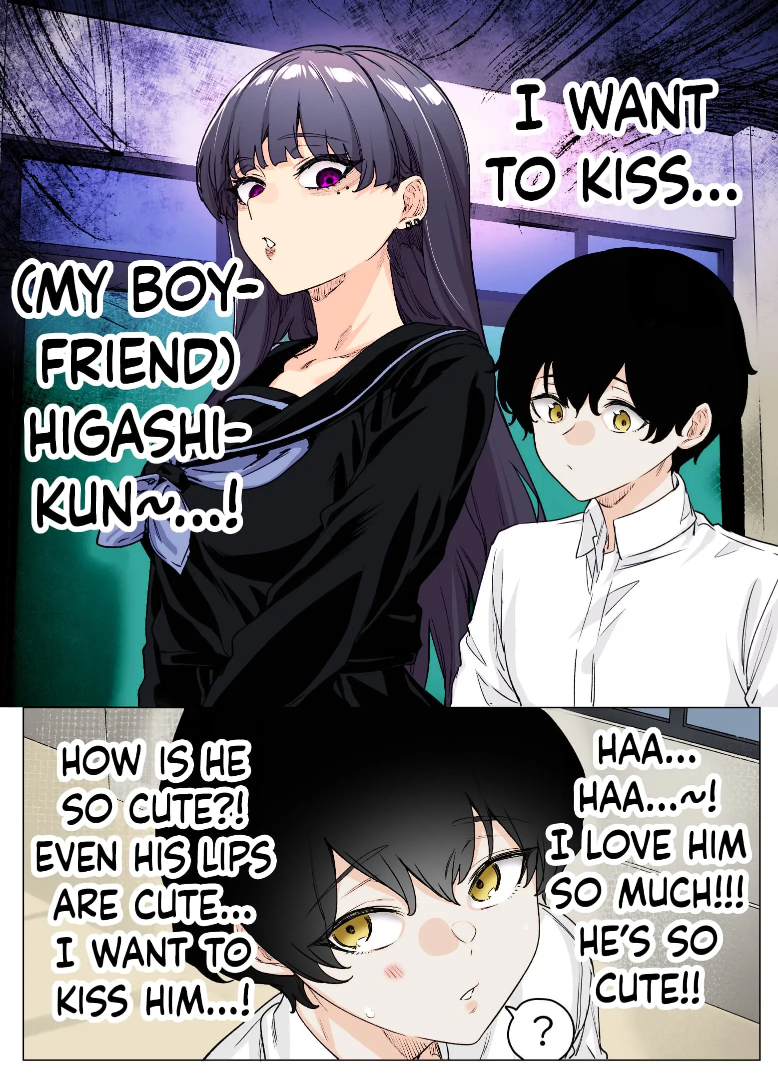 I Thought She Was a Yandere, but Apparently She's Even Worse (Colored) - Chapter 29 - Page 1