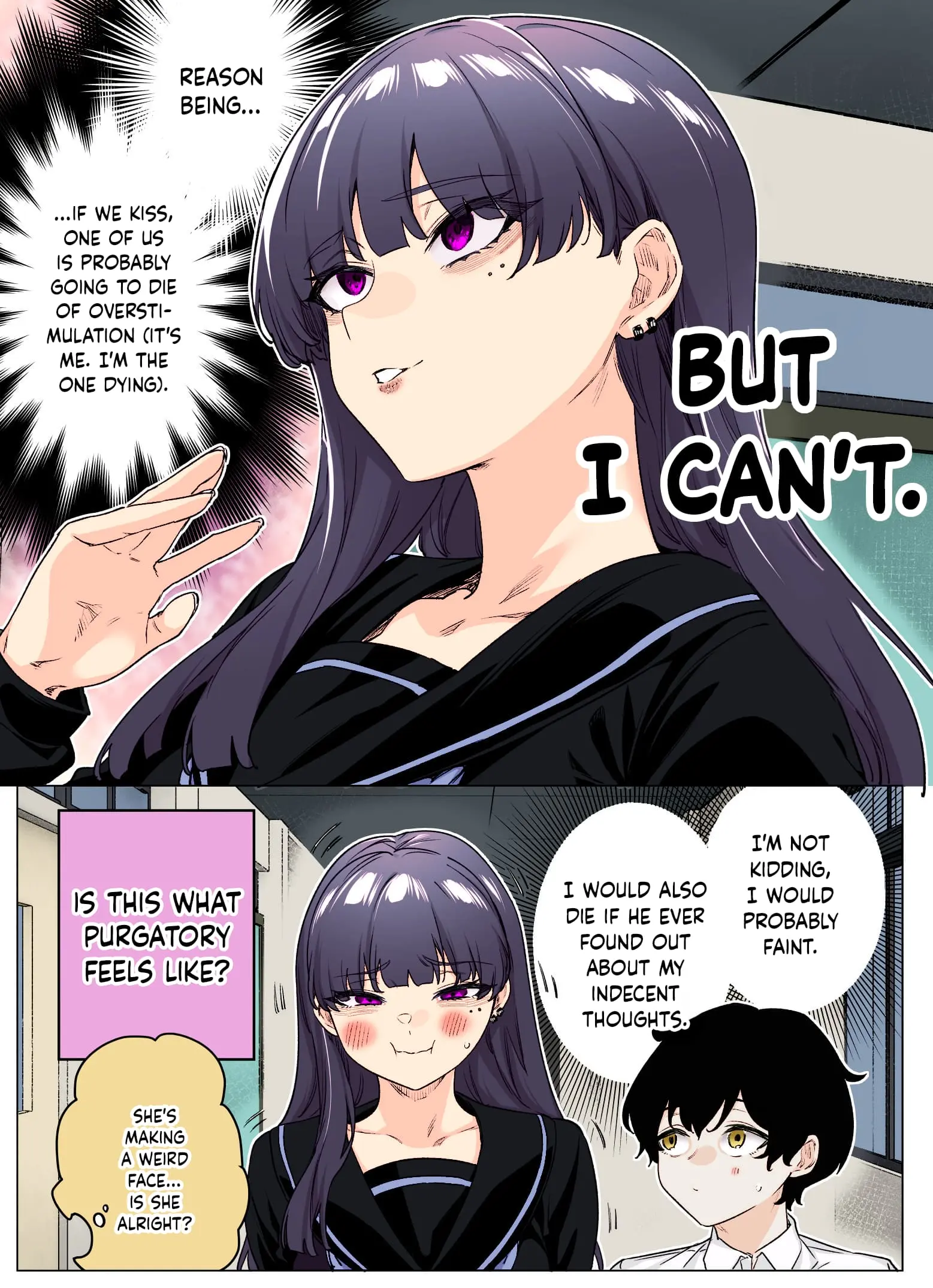 I Thought She Was a Yandere, but Apparently She's Even Worse (Colored) - Chapter 29 - Page 2