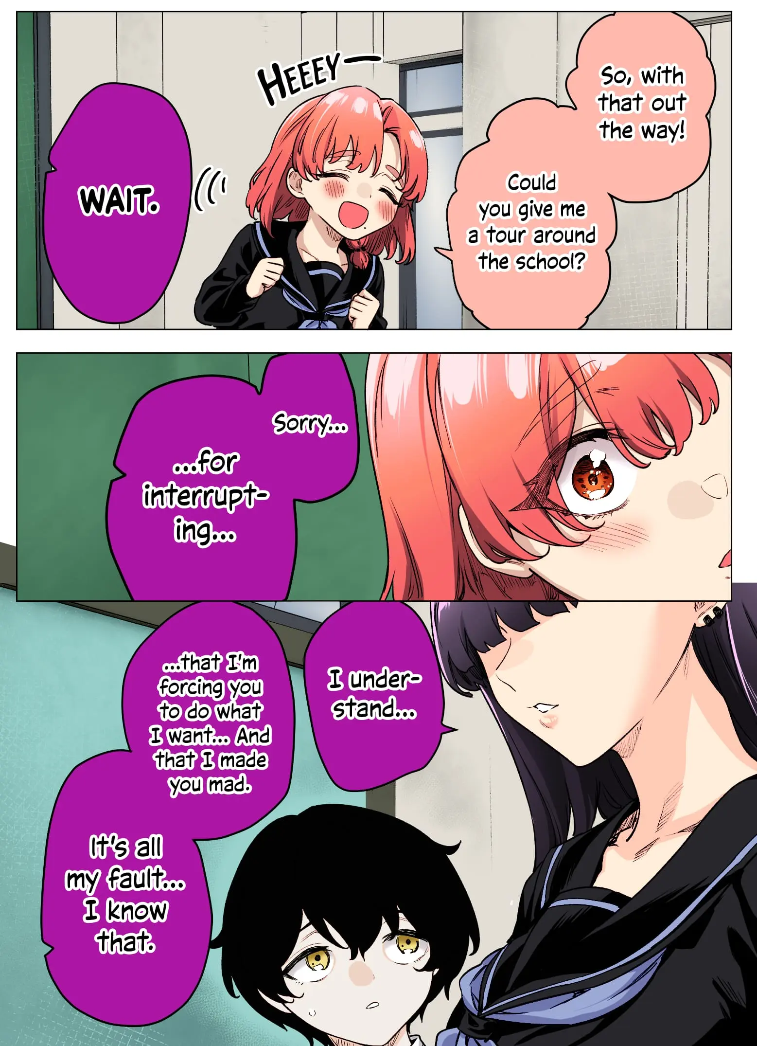 I Thought She Was a Yandere, but Apparently She's Even Worse (Colored) - Chapter 38 - Page 2