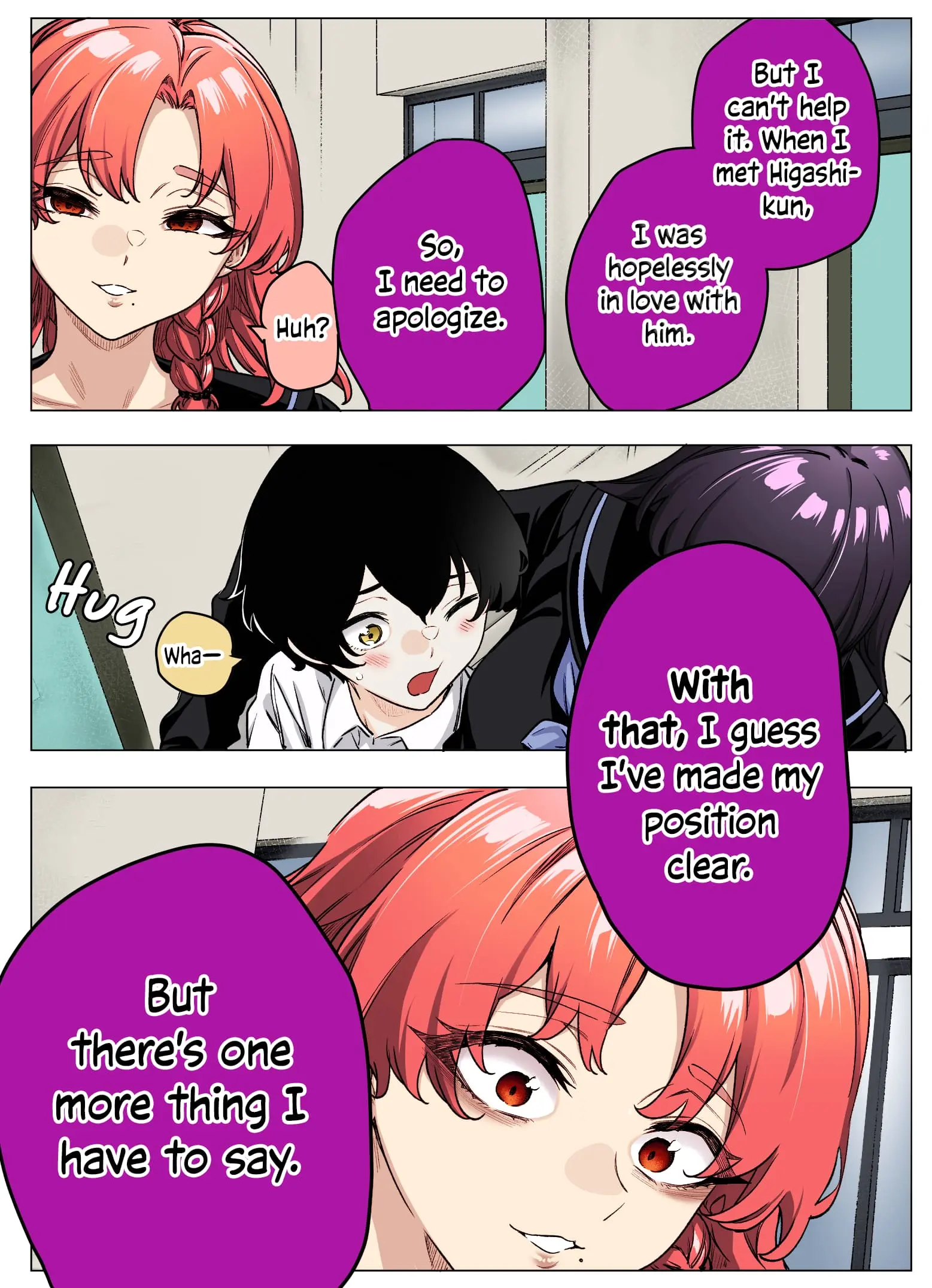 I Thought She Was a Yandere, but Apparently She's Even Worse (Colored) - Chapter 38 - Page 3