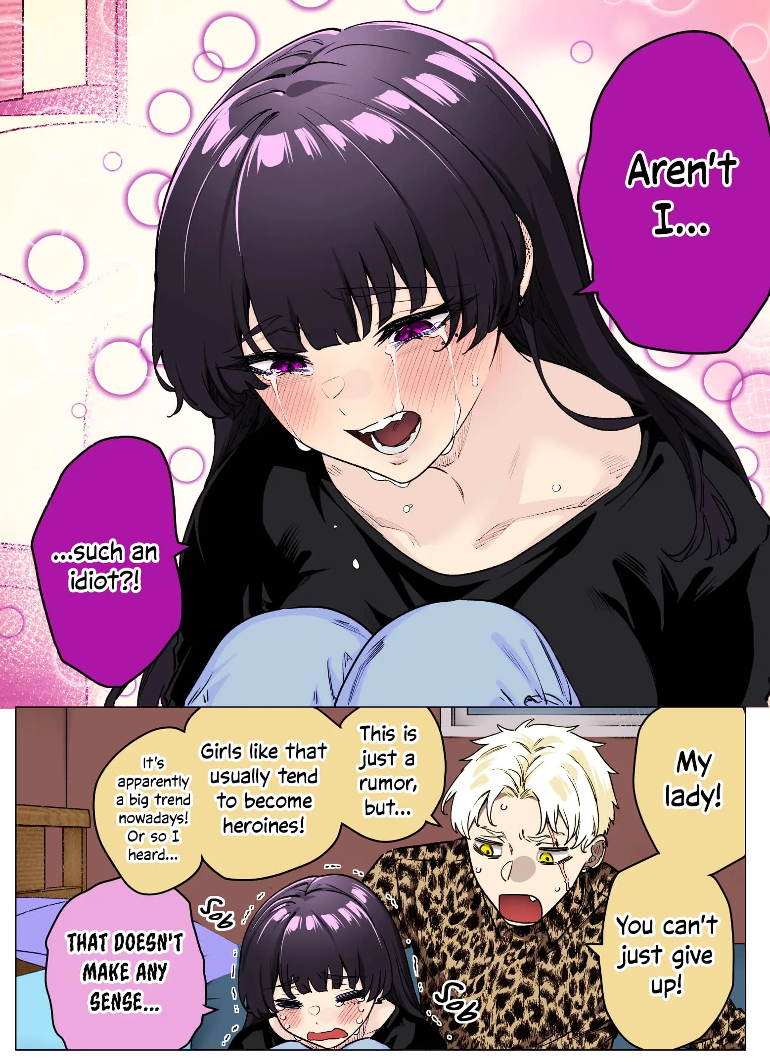 I Thought She Was a Yandere, but Apparently She's Even Worse (Colored) - Chapter 39 - Page 2