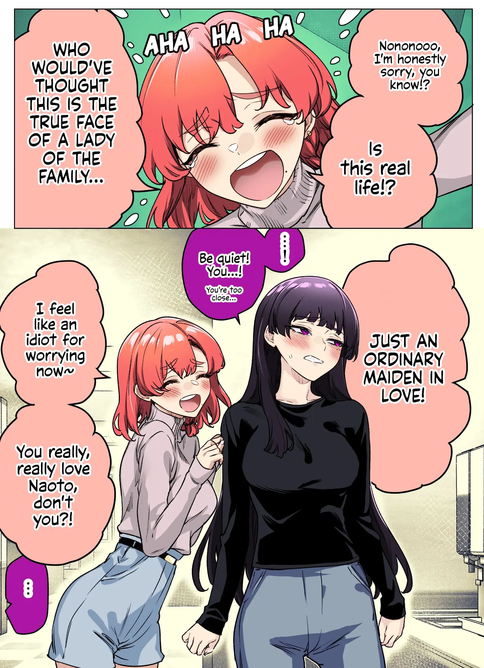 I Thought She Was a Yandere, but Apparently She's Even Worse (Colored) - Chapter 42 - Page 1