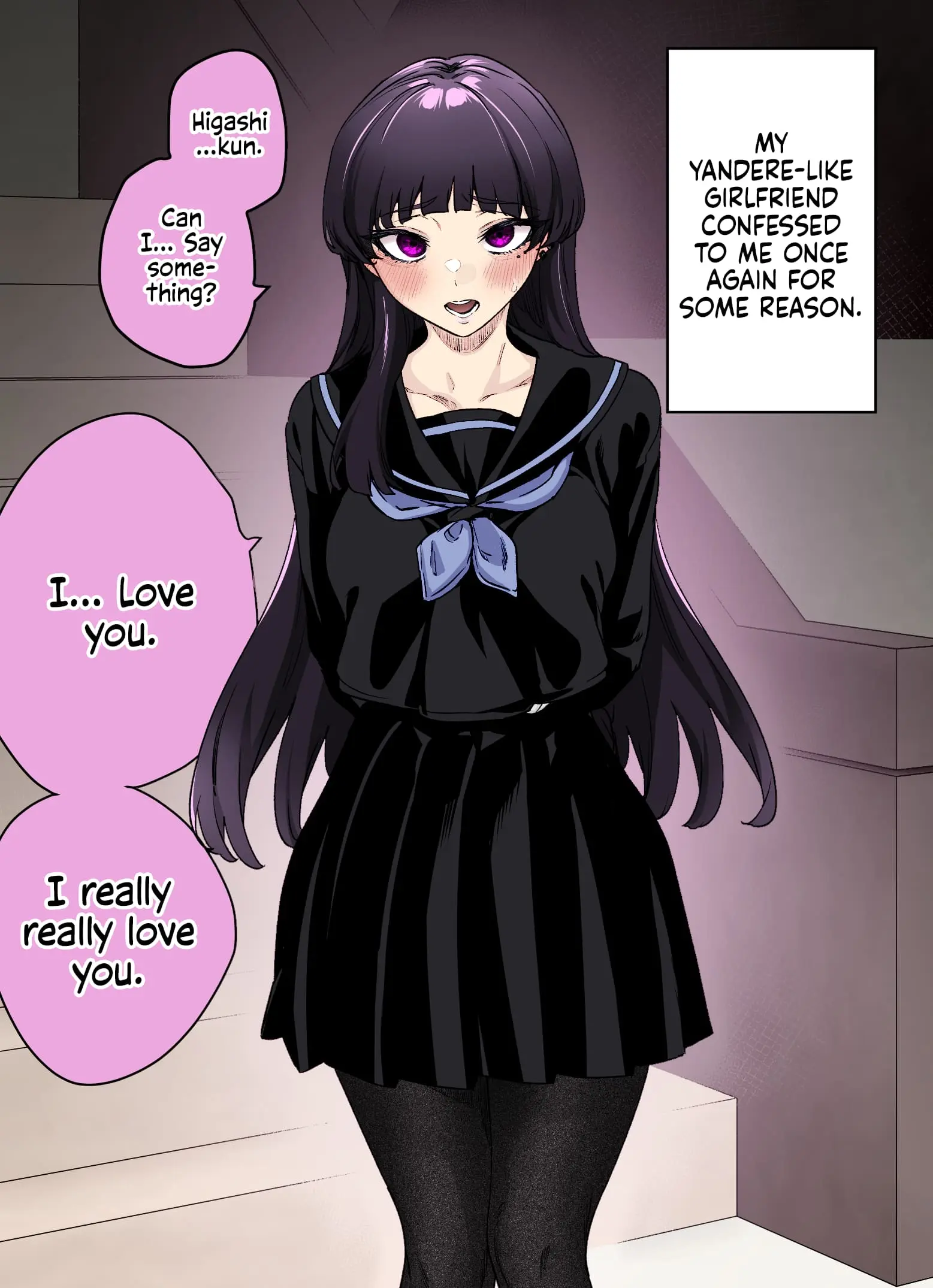 I Thought She Was a Yandere, but Apparently She's Even Worse (Colored) - Chapter 43 - Page 1