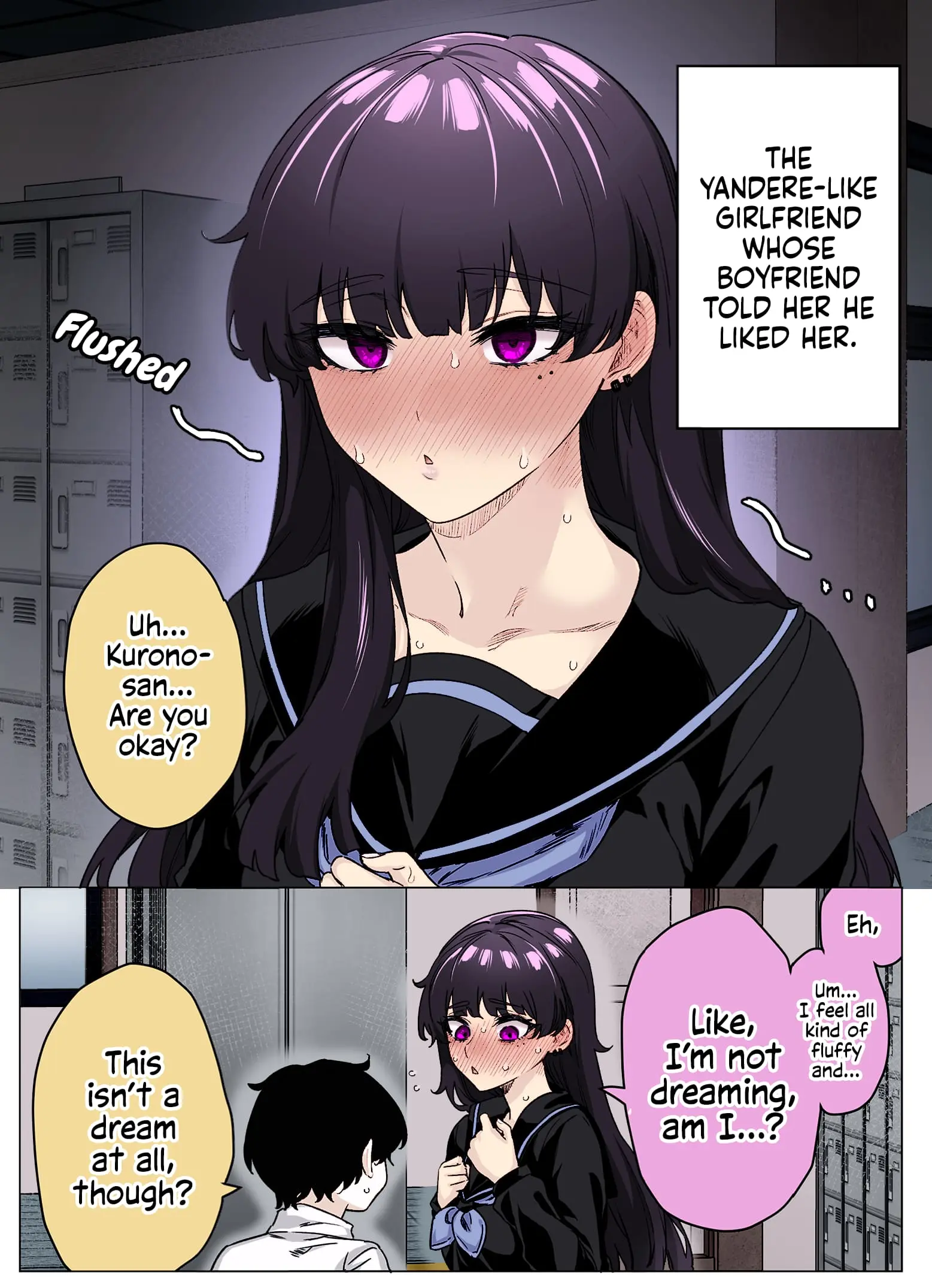 I Thought She Was a Yandere, but Apparently She's Even Worse (Colored) - Chapter 44 - Page 1