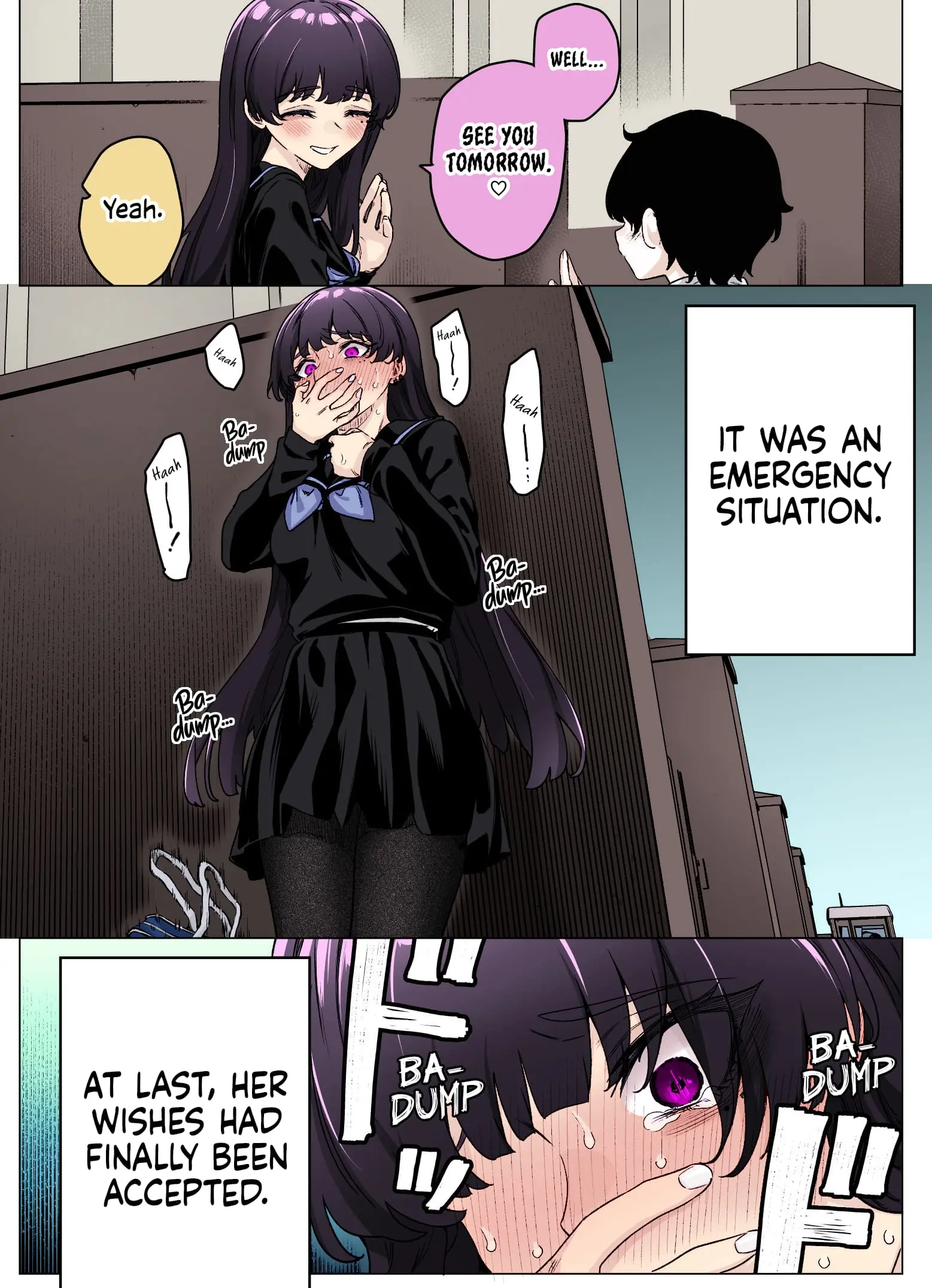 I Thought She Was a Yandere, but Apparently She's Even Worse (Colored) - Chapter 45 - Page 1