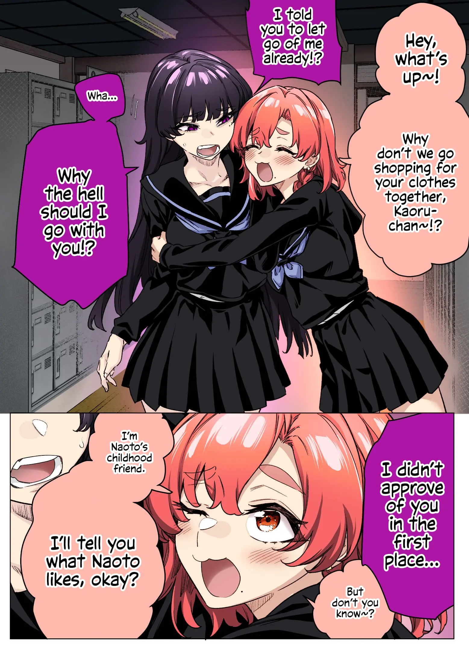 I Thought She Was a Yandere, but Apparently She's Even Worse (Colored) - Chapter 47 - Page 1