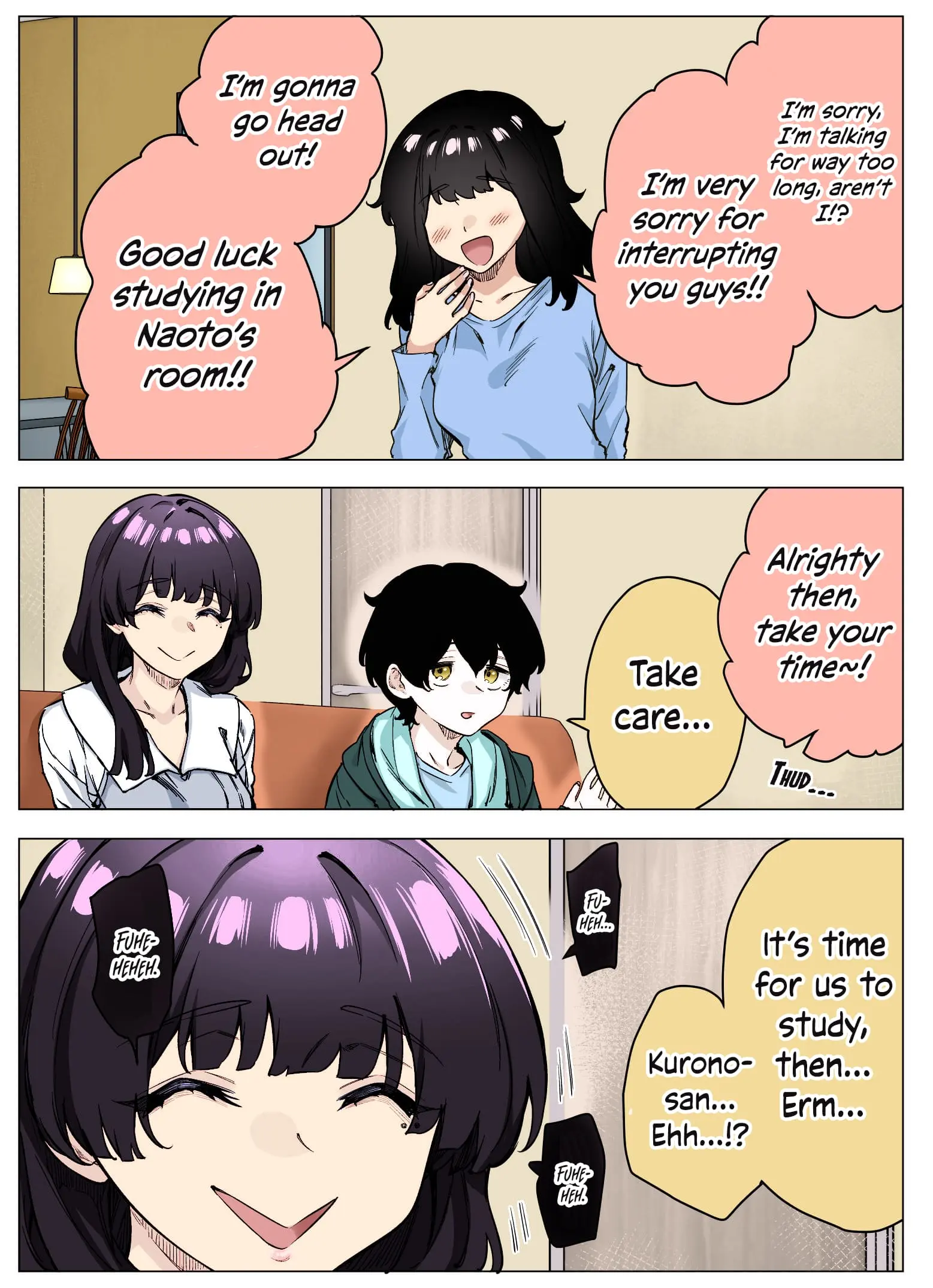 I Thought She Was a Yandere, but Apparently She's Even Worse (Colored) - Chapter 49 - Page 3
