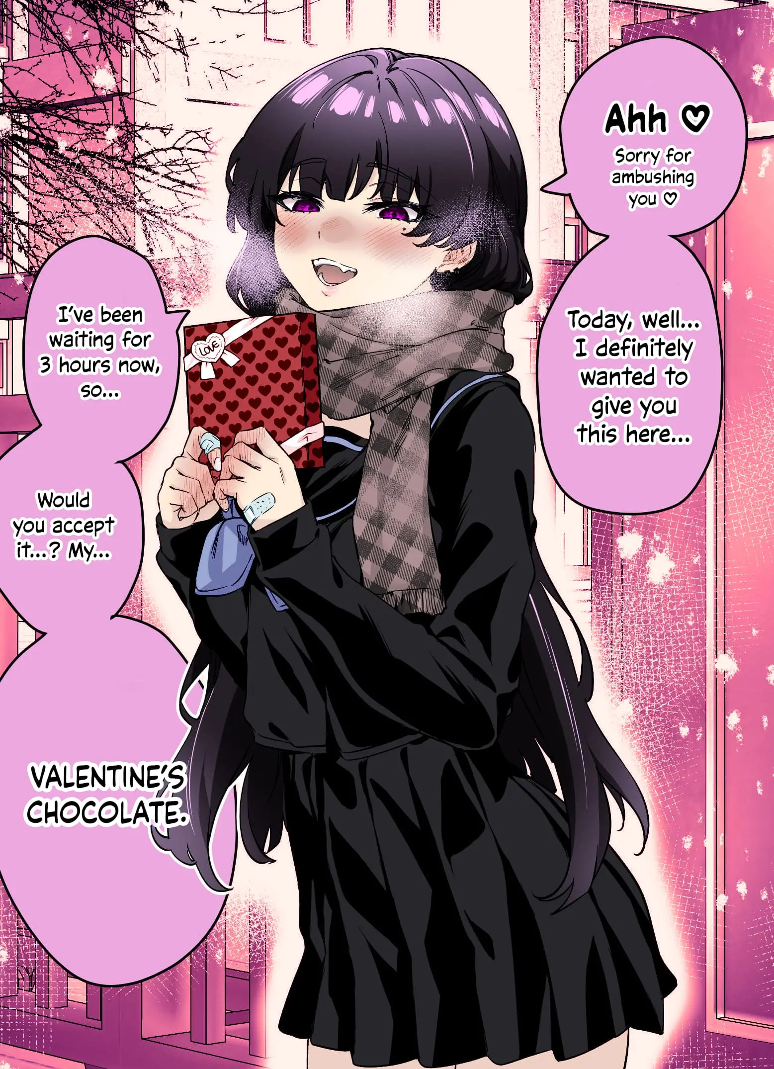 I Thought She Was a Yandere, but Apparently She's Even Worse (Colored) - Chapter 49.5 - Page 1