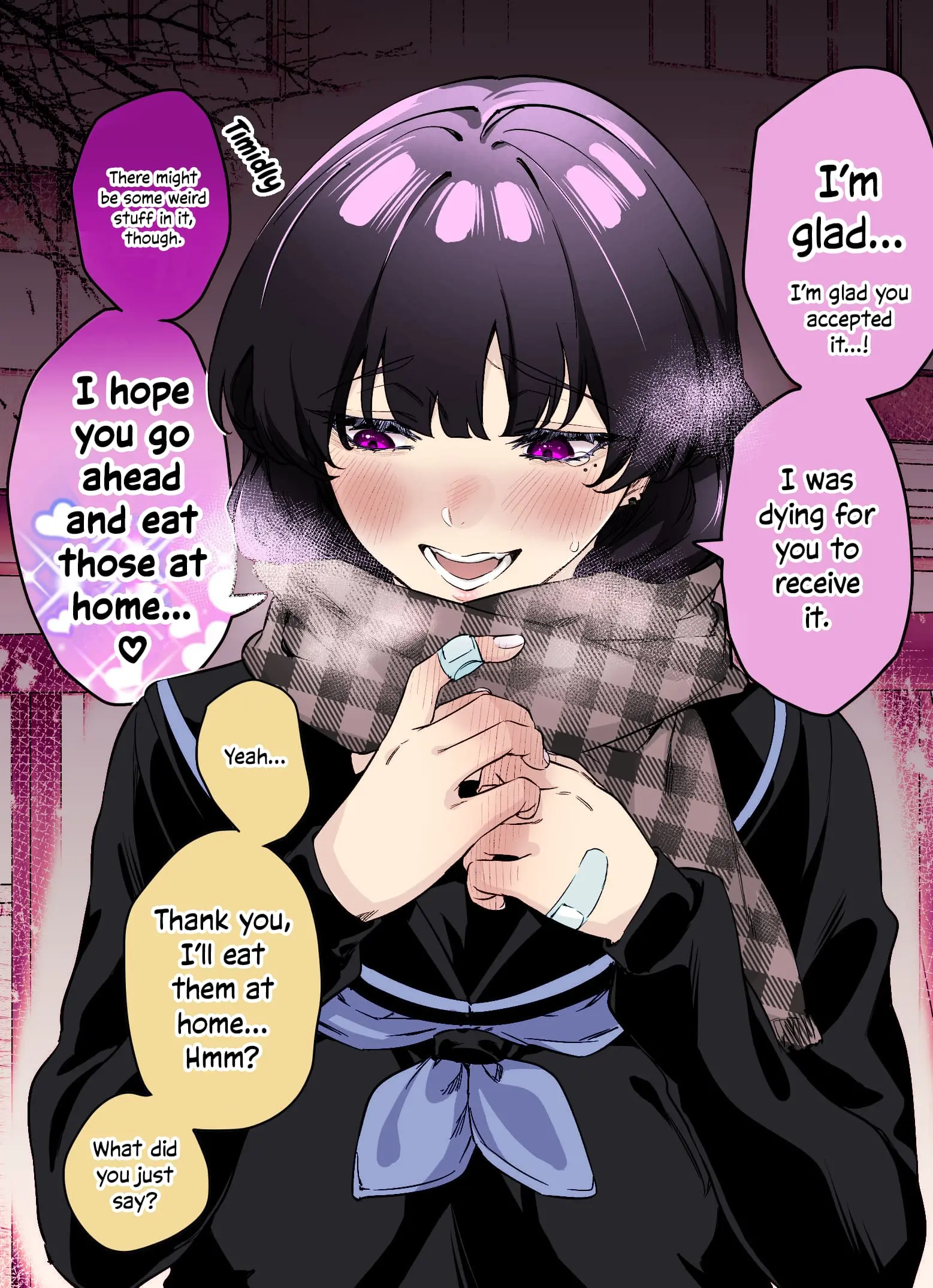 I Thought She Was a Yandere, but Apparently She's Even Worse (Colored) - Chapter 49.5 - Page 2