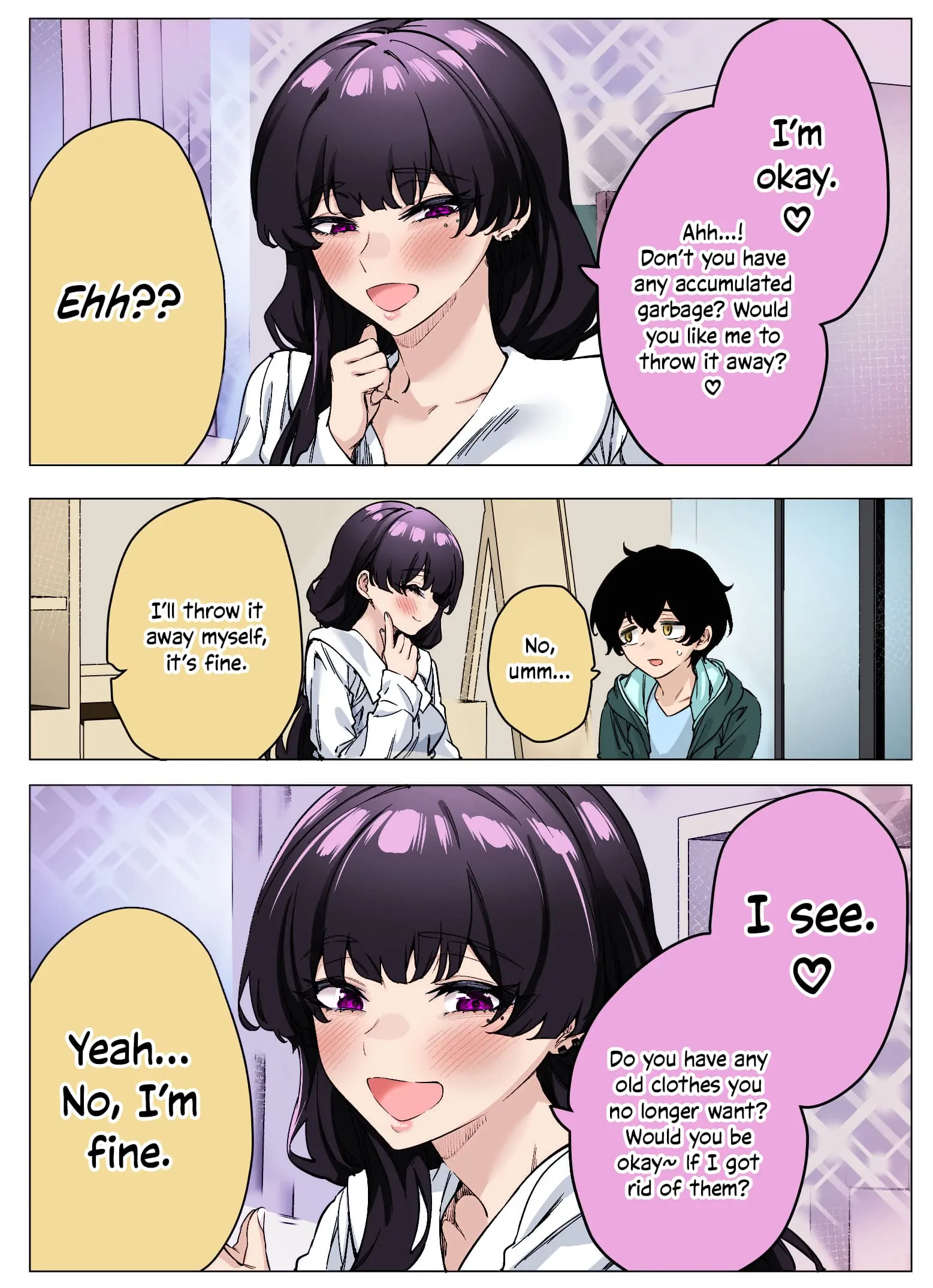I Thought She Was a Yandere, but Apparently She's Even Worse (Colored) - Chapter 50 - Page 2