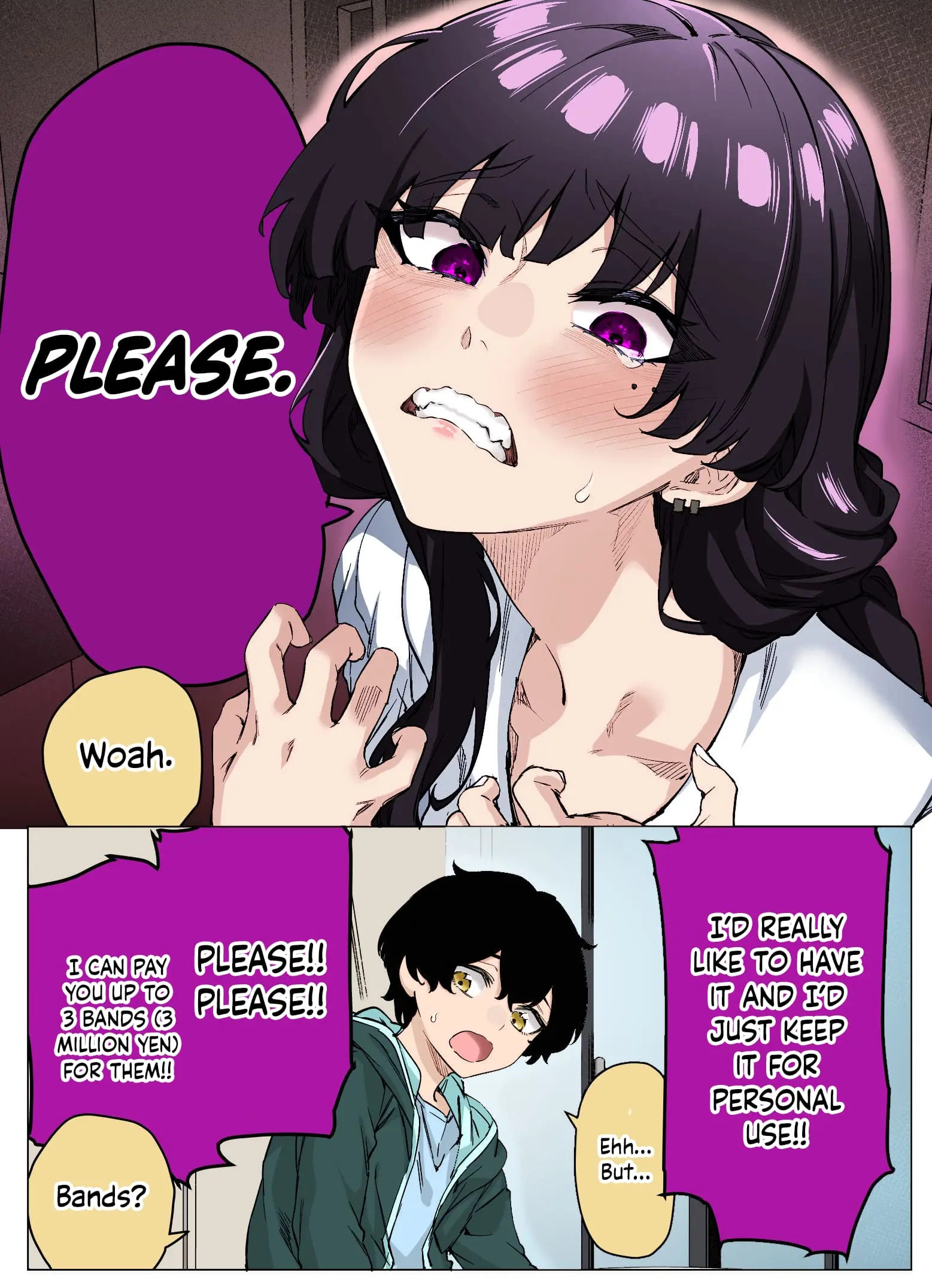 I Thought She Was a Yandere, but Apparently She's Even Worse (Colored) - Chapter 50 - Page 3