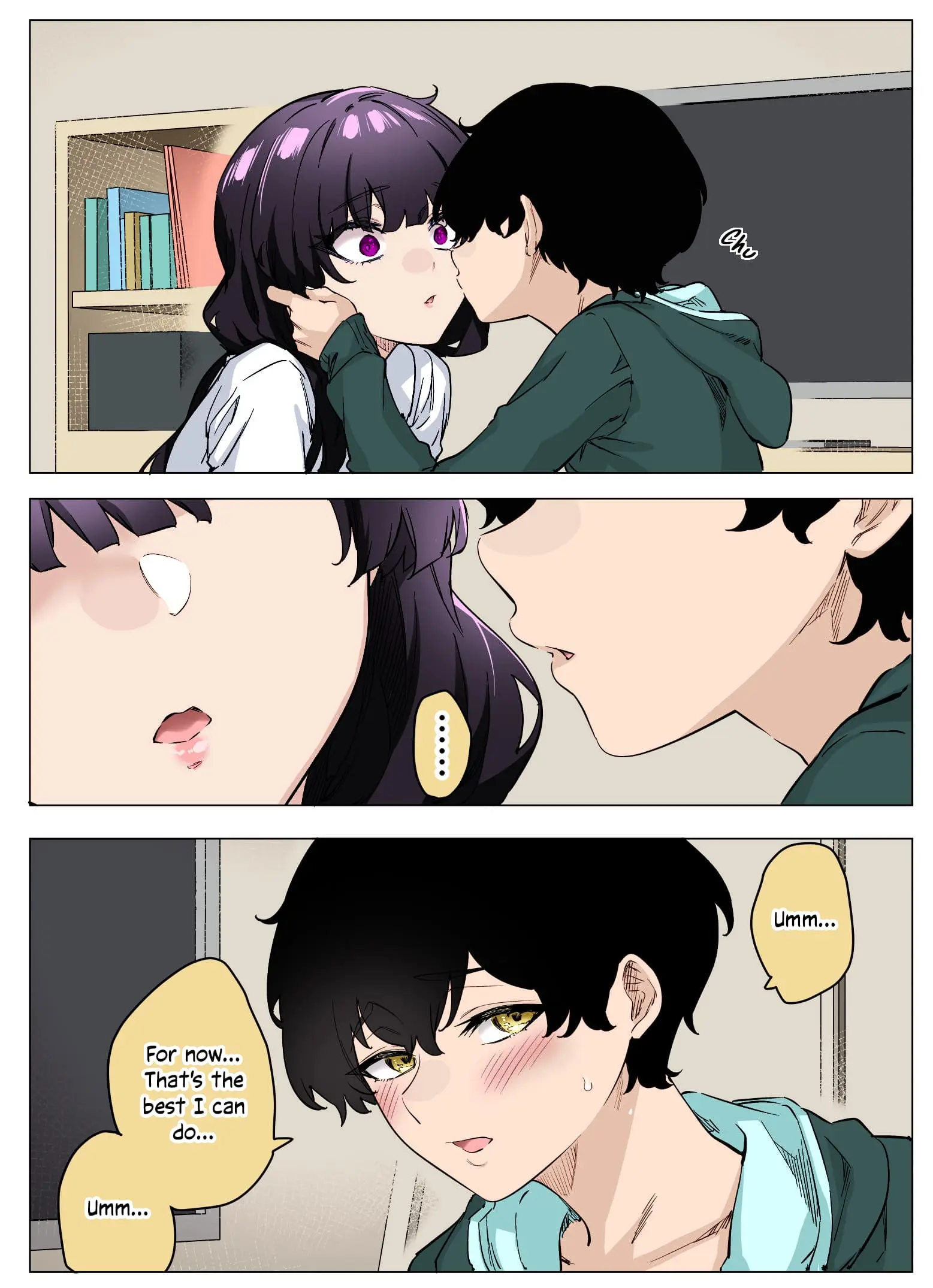I Thought She Was a Yandere, but Apparently She's Even Worse (Colored) - Chapter 51 - Page 3