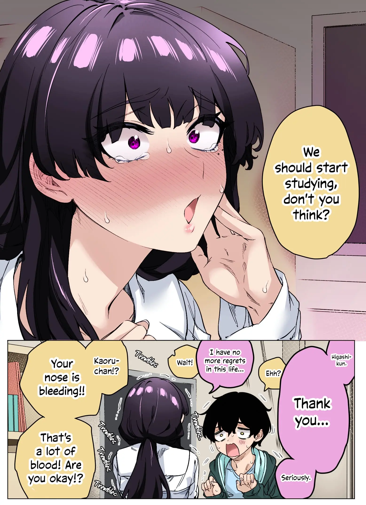 I Thought She Was a Yandere, but Apparently She's Even Worse (Colored) - Chapter 51 - Page 4