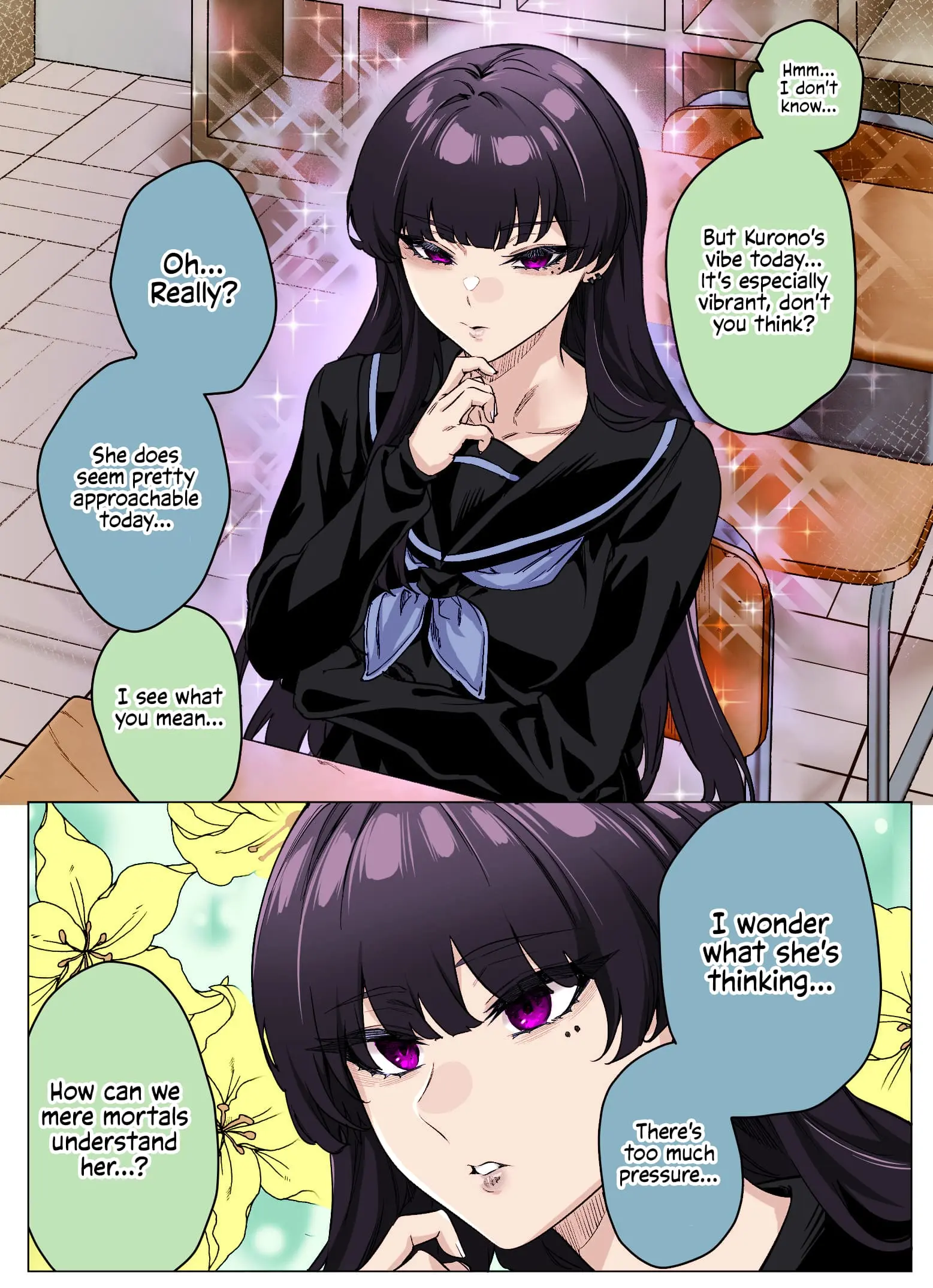 I Thought She Was a Yandere, but Apparently She's Even Worse (Colored) - Chapter 53 - Page 1
