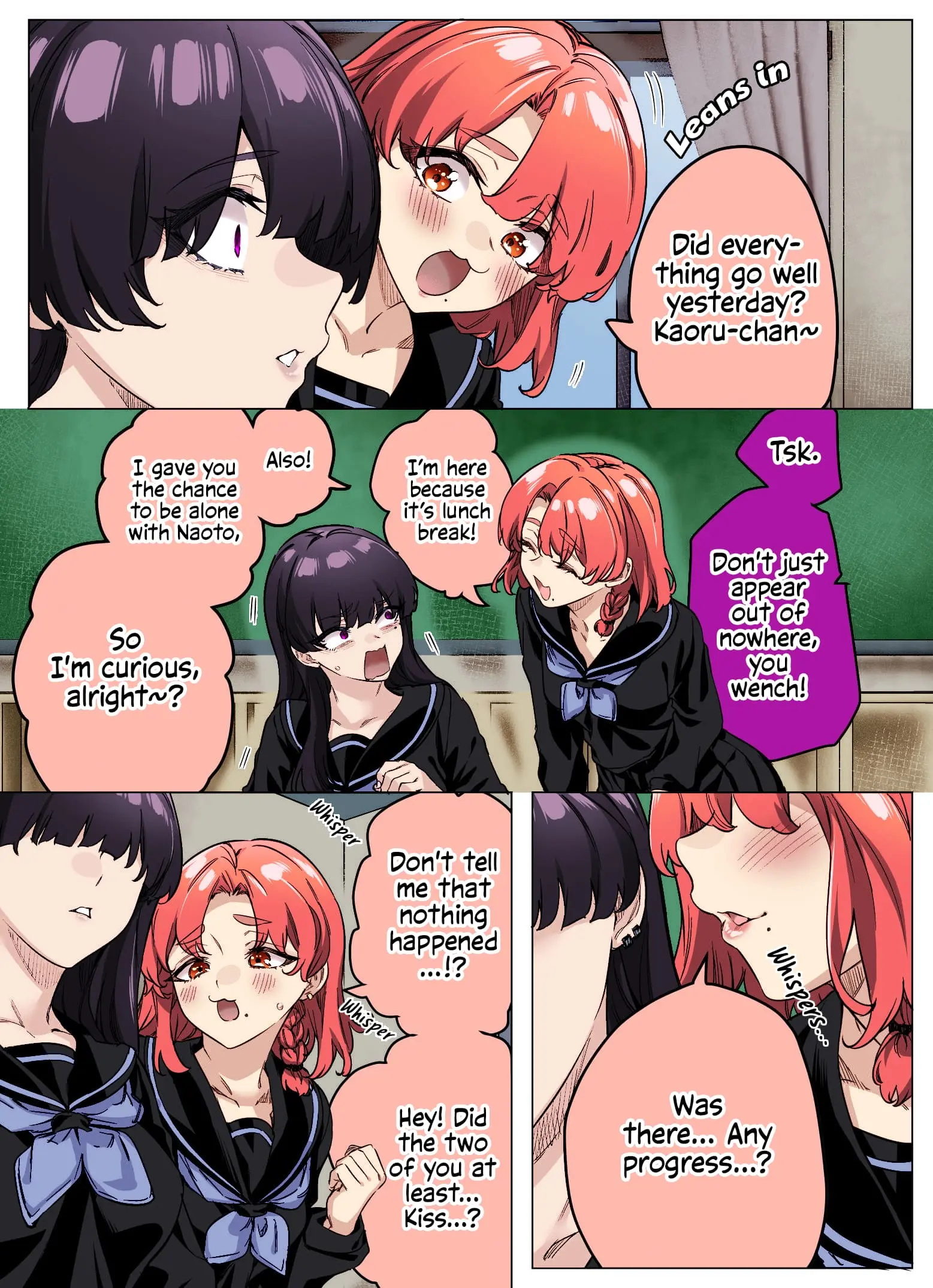 I Thought She Was a Yandere, but Apparently She's Even Worse (Colored) - Chapter 53 - Page 3