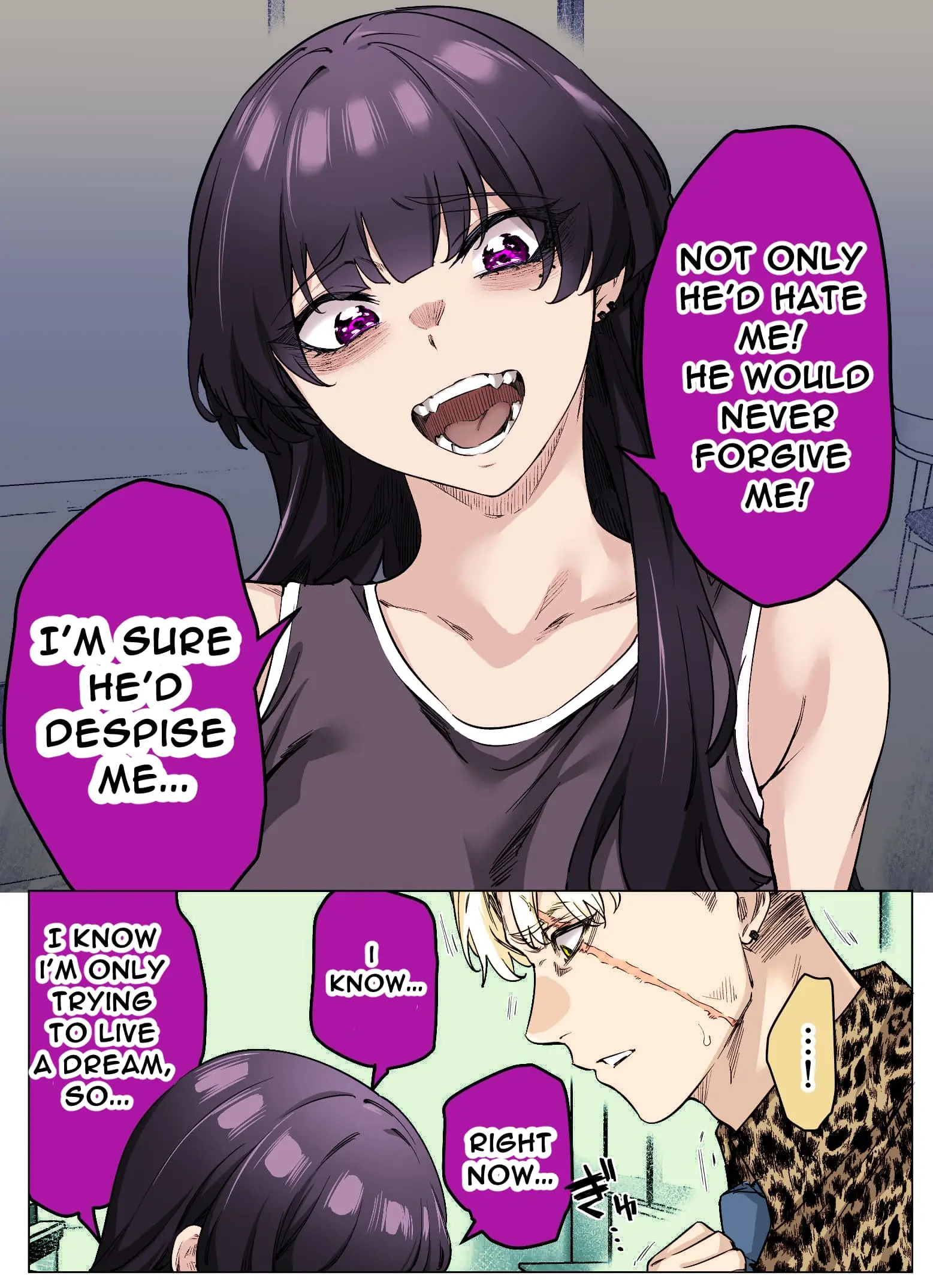 I Thought She Was a Yandere, but Apparently She's Even Worse (Colored) - Chapter 54 - Page 3